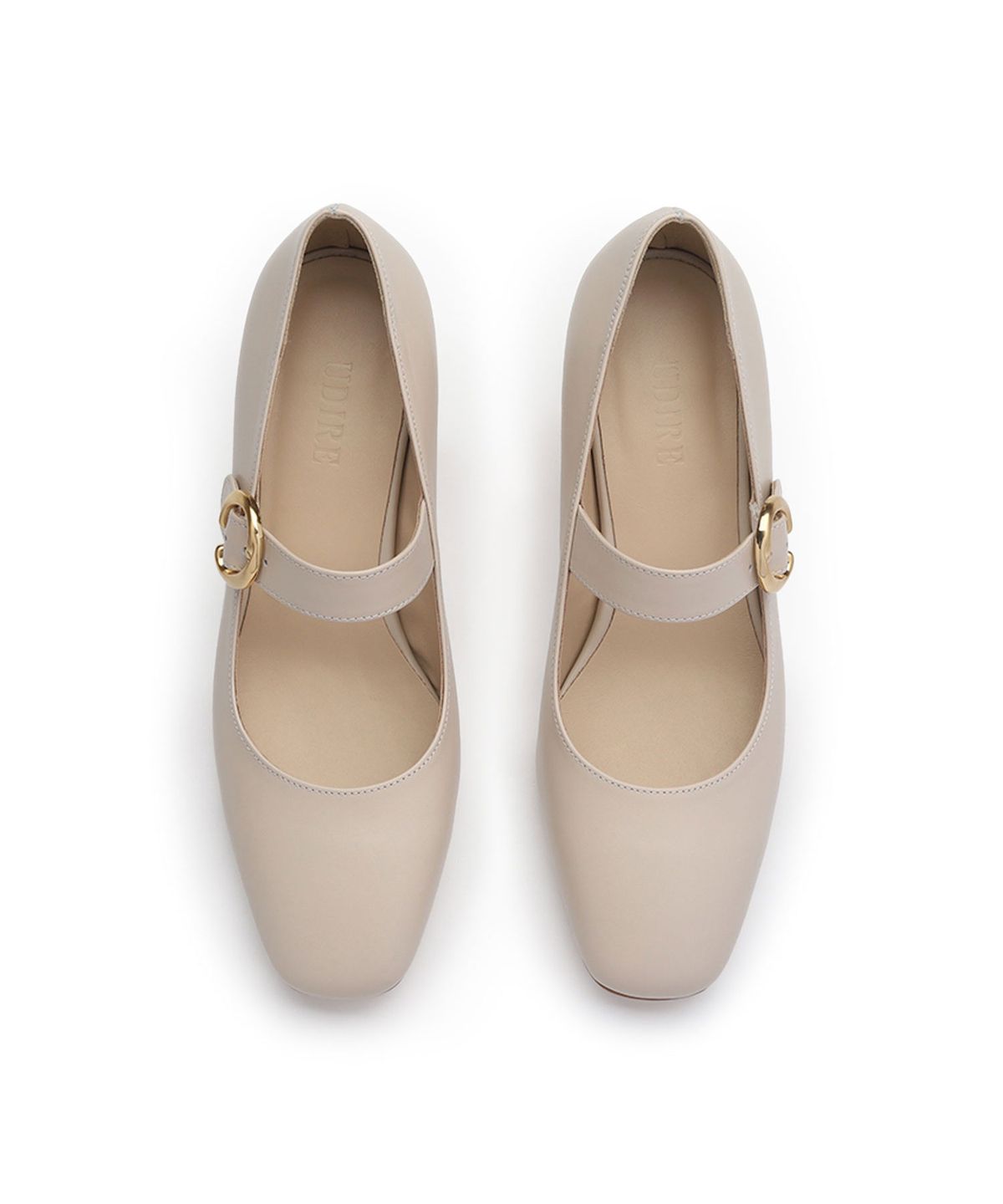 우디레(UDIRE) Giorno_Mary Jane_Cream(UFB1PJ04CM)