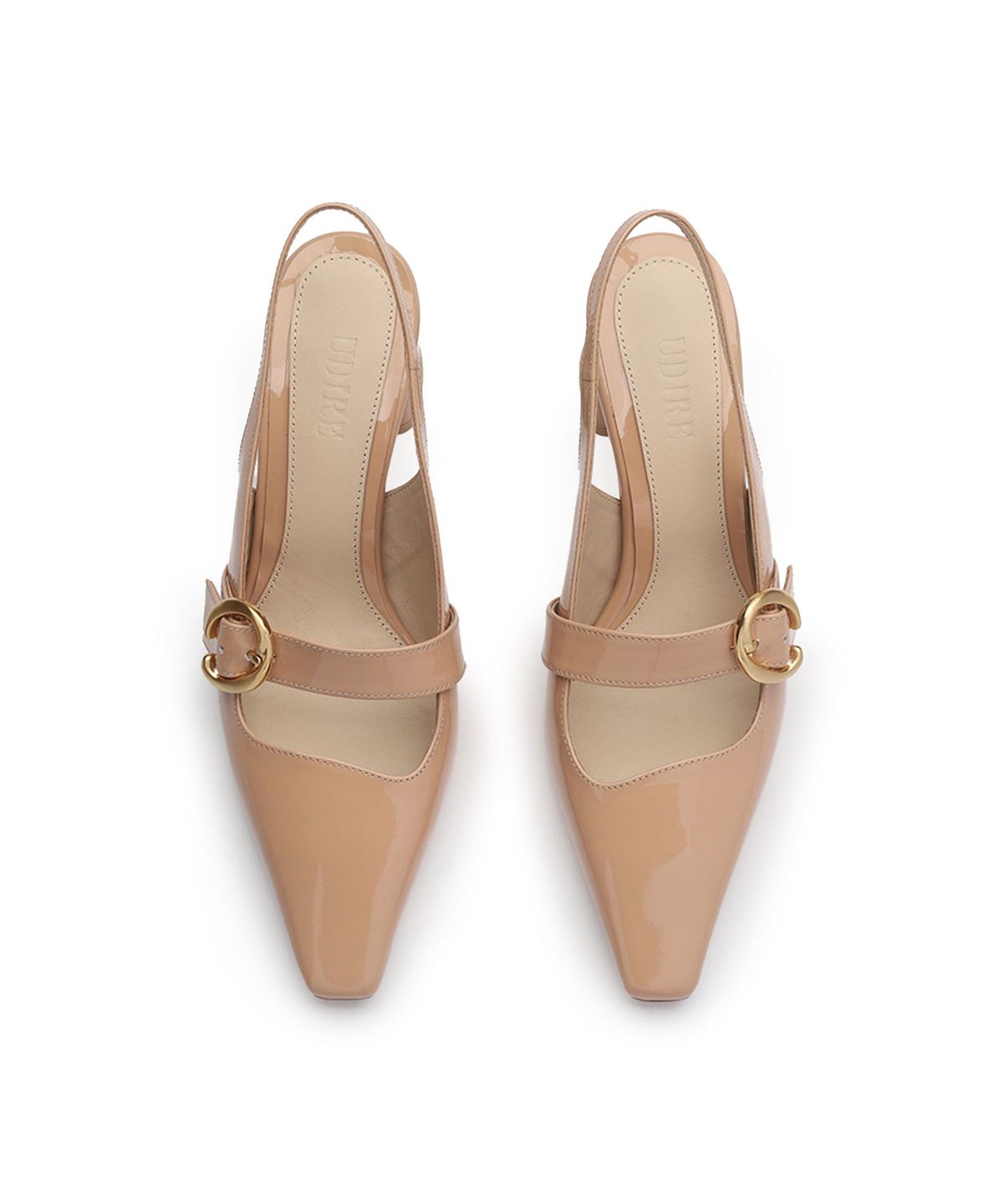 우디레(UDIRE) Goccia_Slingback_Hazelnut(UFB1PB12HZ)