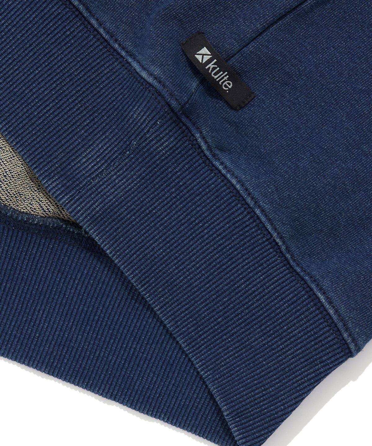 쿨트(KULTE) MARSEILLE PIGMENT CREWNECK_M.INDIGO