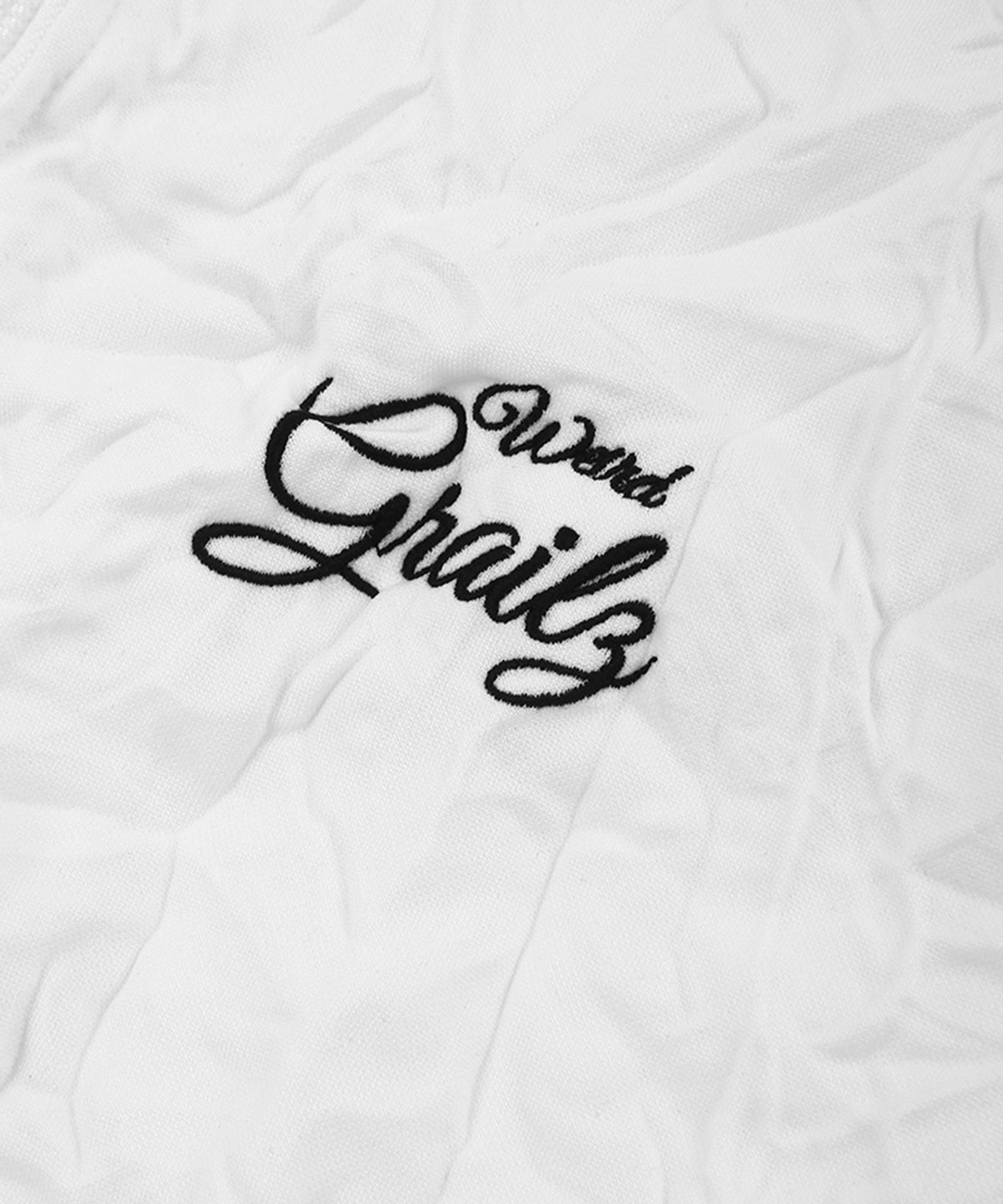 그레일즈(GRAILZ) CRINKLE TRACK JACKET [WHITE]