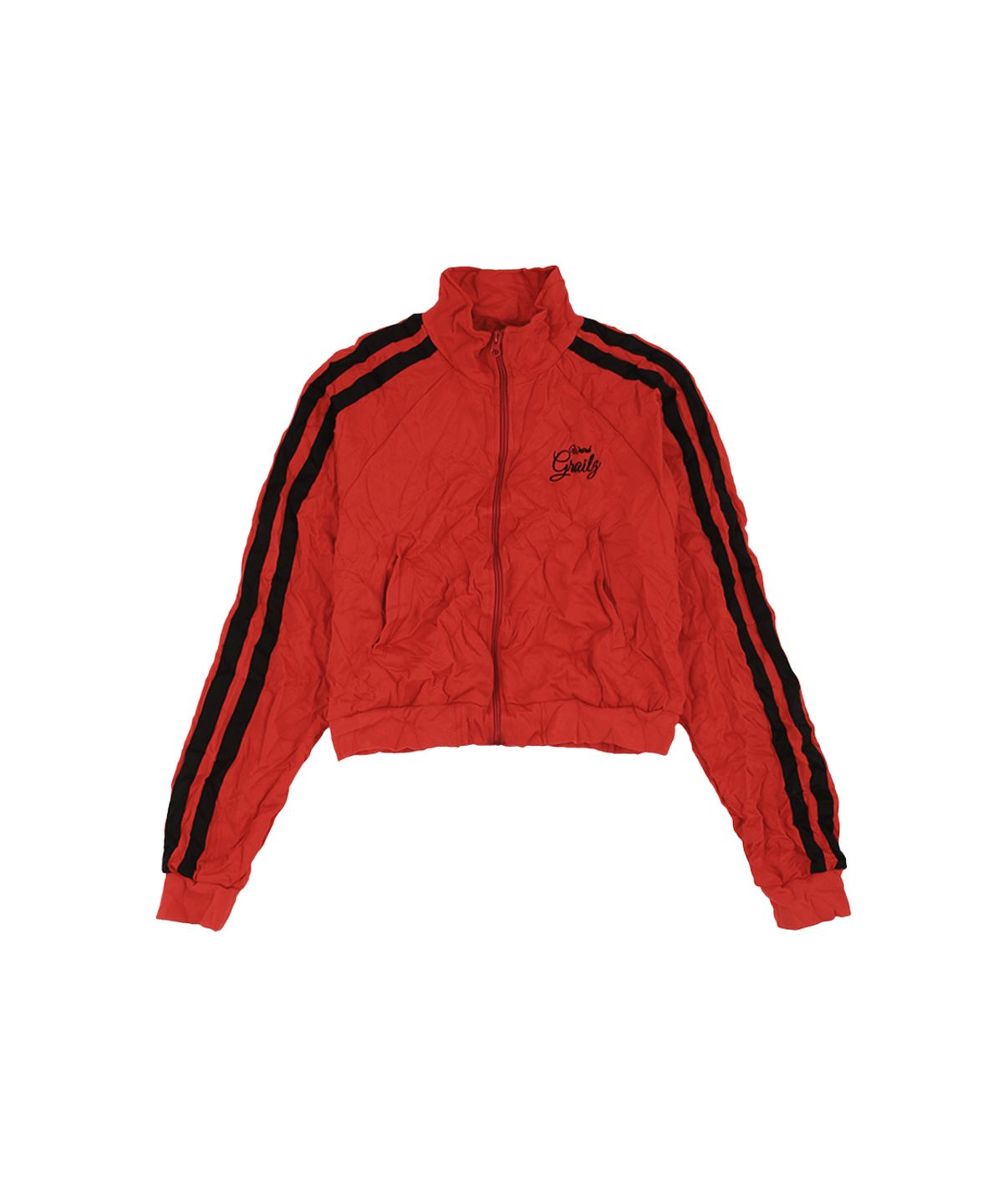 그레일즈(GRAILZ) CRINKLE TRACK JACKET [RED]