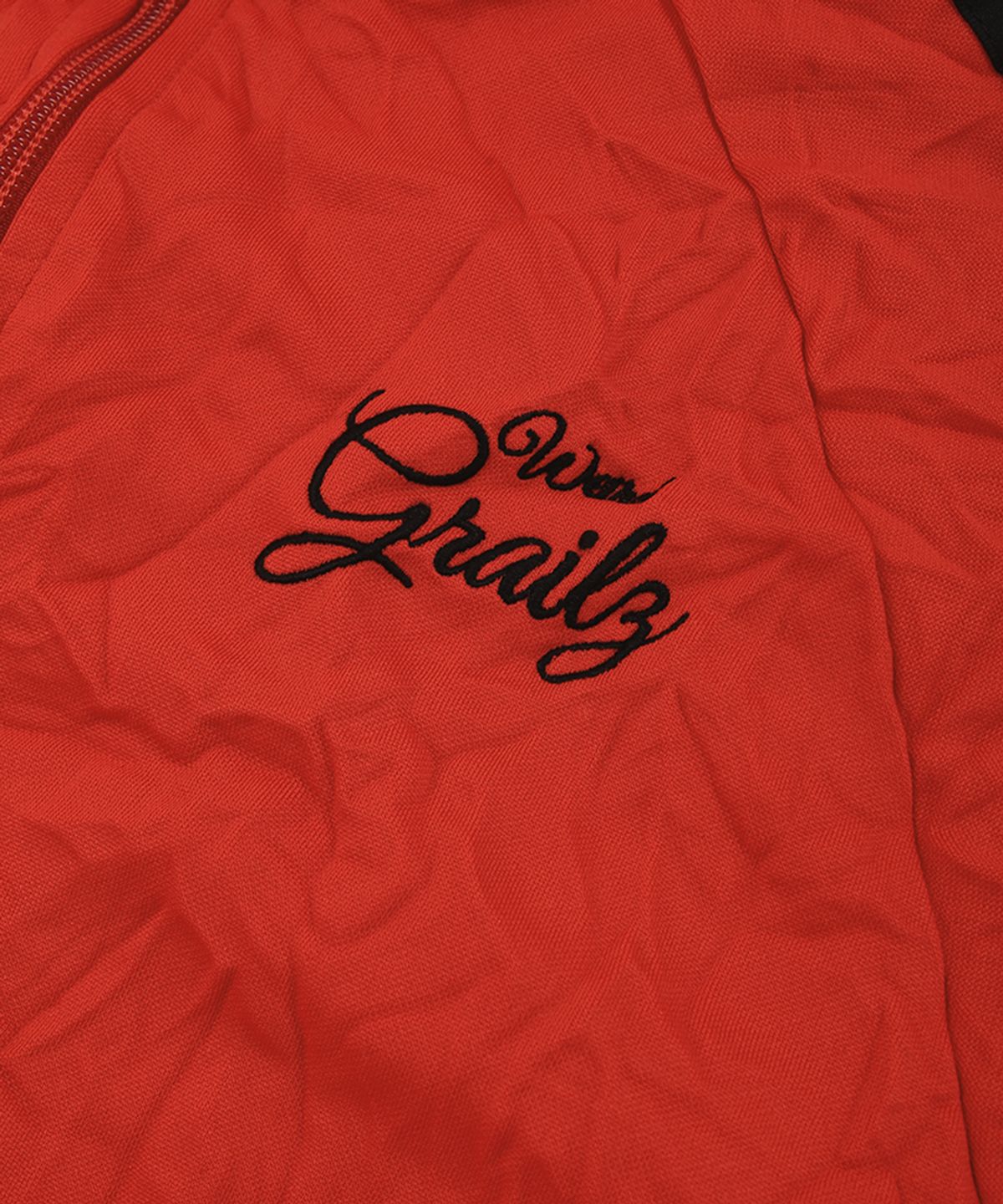 그레일즈(GRAILZ) CRINKLE TRACK JACKET [RED]