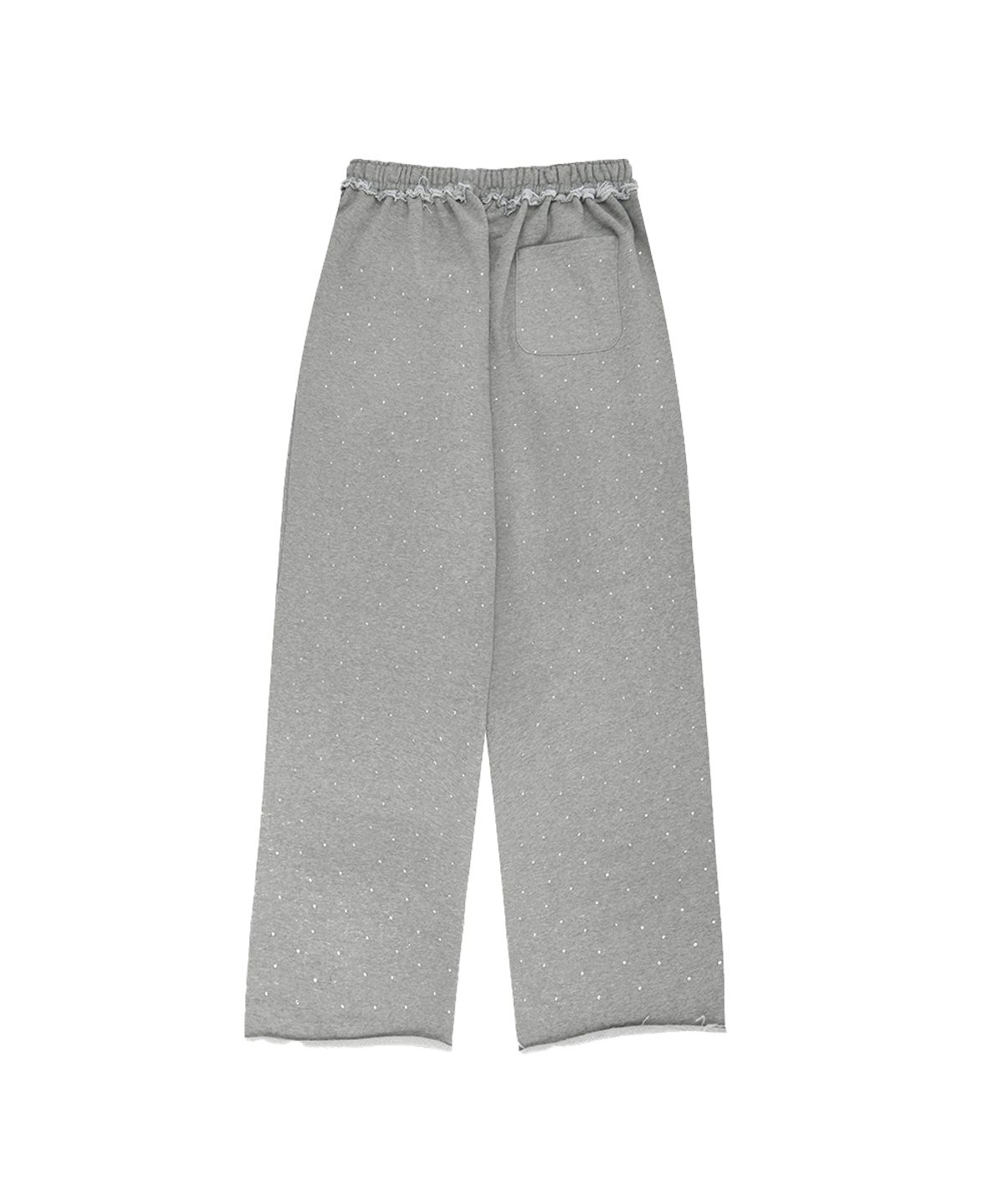 그레일즈(GRAILZ) CRYSTAL BAGGY SWEAT PANTS [GRAY]