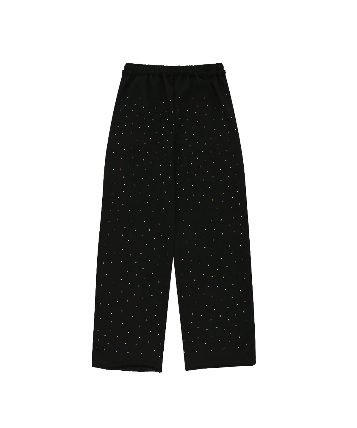 그레일즈(GRAILZ) CRYSTAL BAGGY SWEAT PANTS [BLACK]