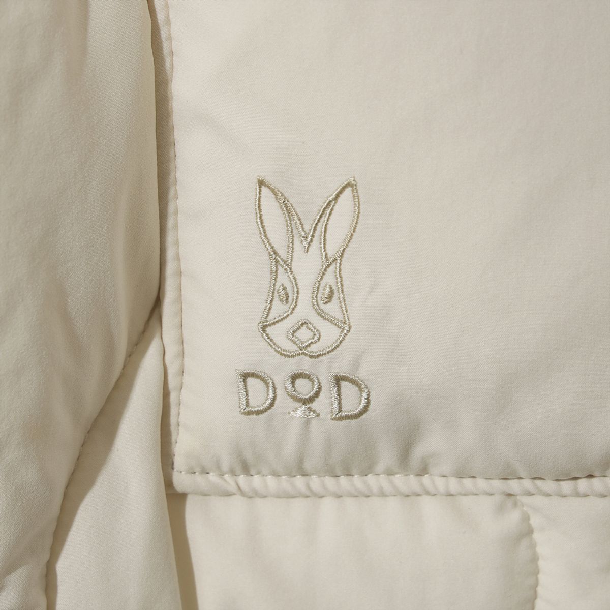 디오디(DOD) 여성) 퀼팅 신슐레이트 후드 자켓(IVORY)