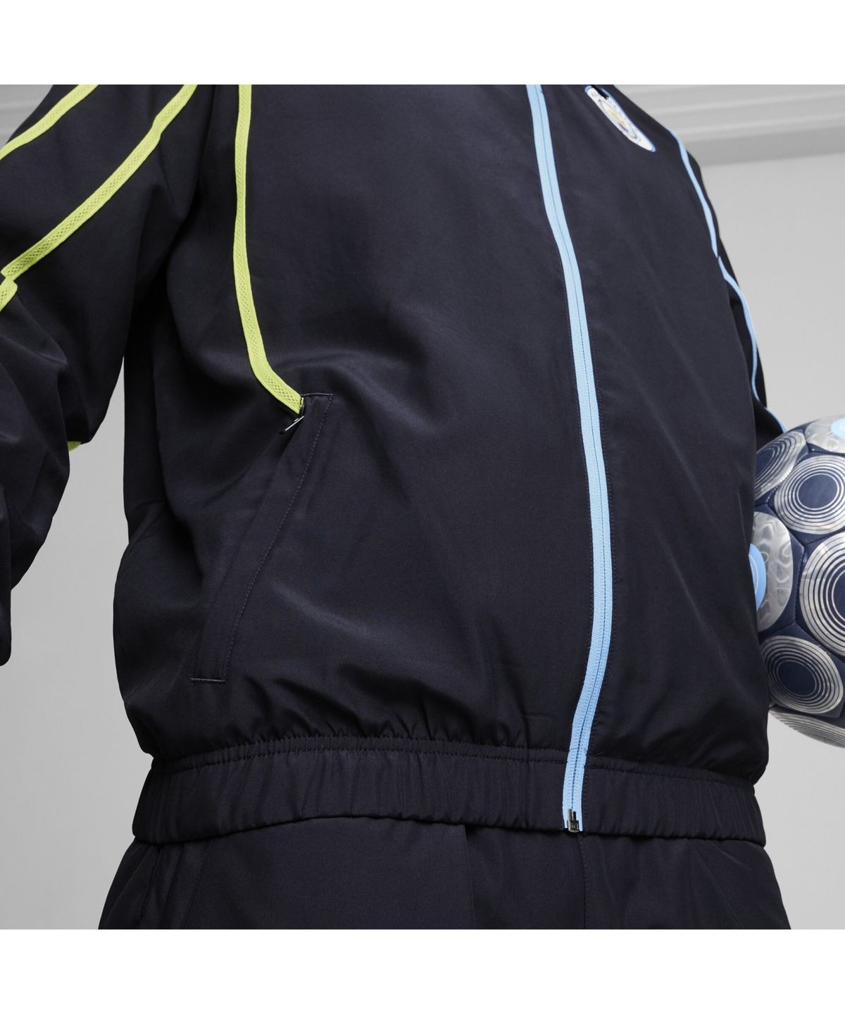 푸마(PUMA) [푸마 공식] MCFC 프리매치 우븐 자켓 (77758024)