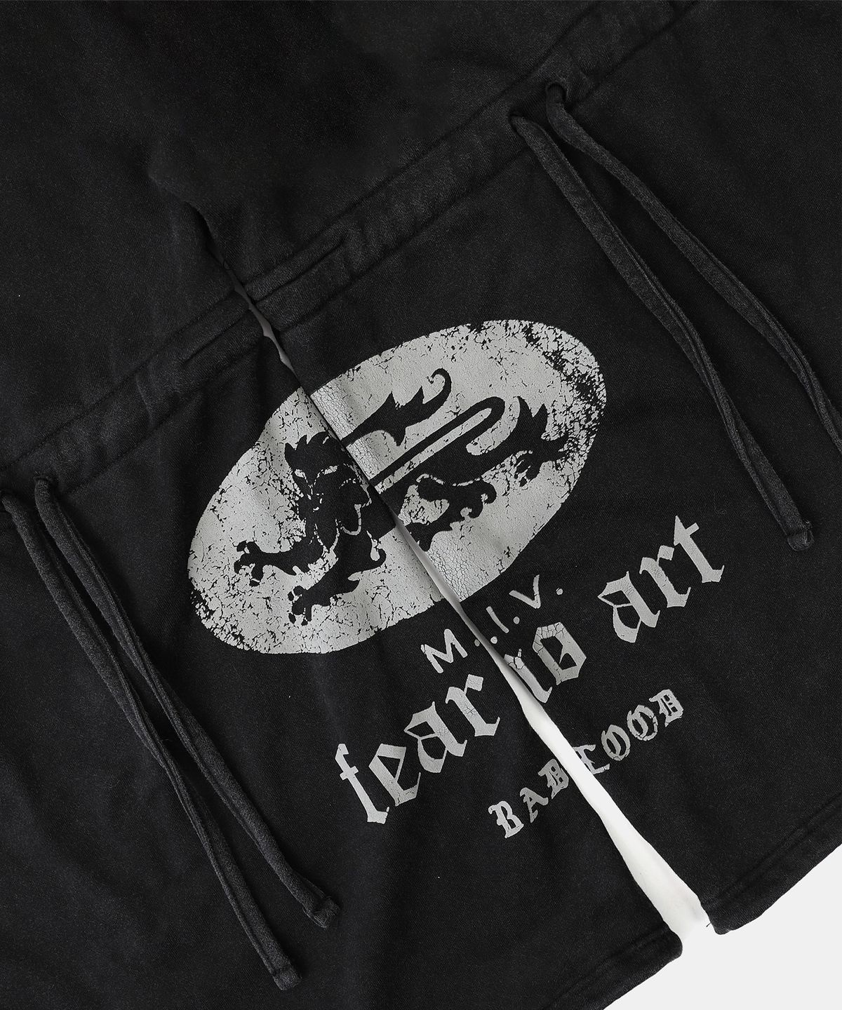 배드블러드(BADBLOOD) PEACE NOT WAR 조거 - 더스티블랙
