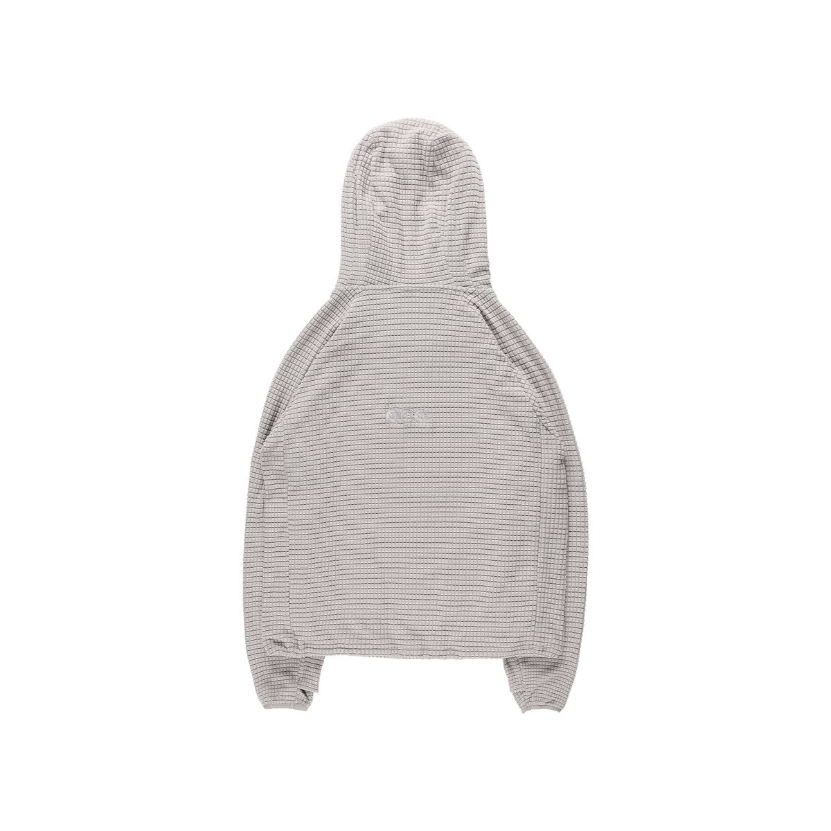 더왈드(THEWARLD) Waffle Balaclava Hoodie Ivory