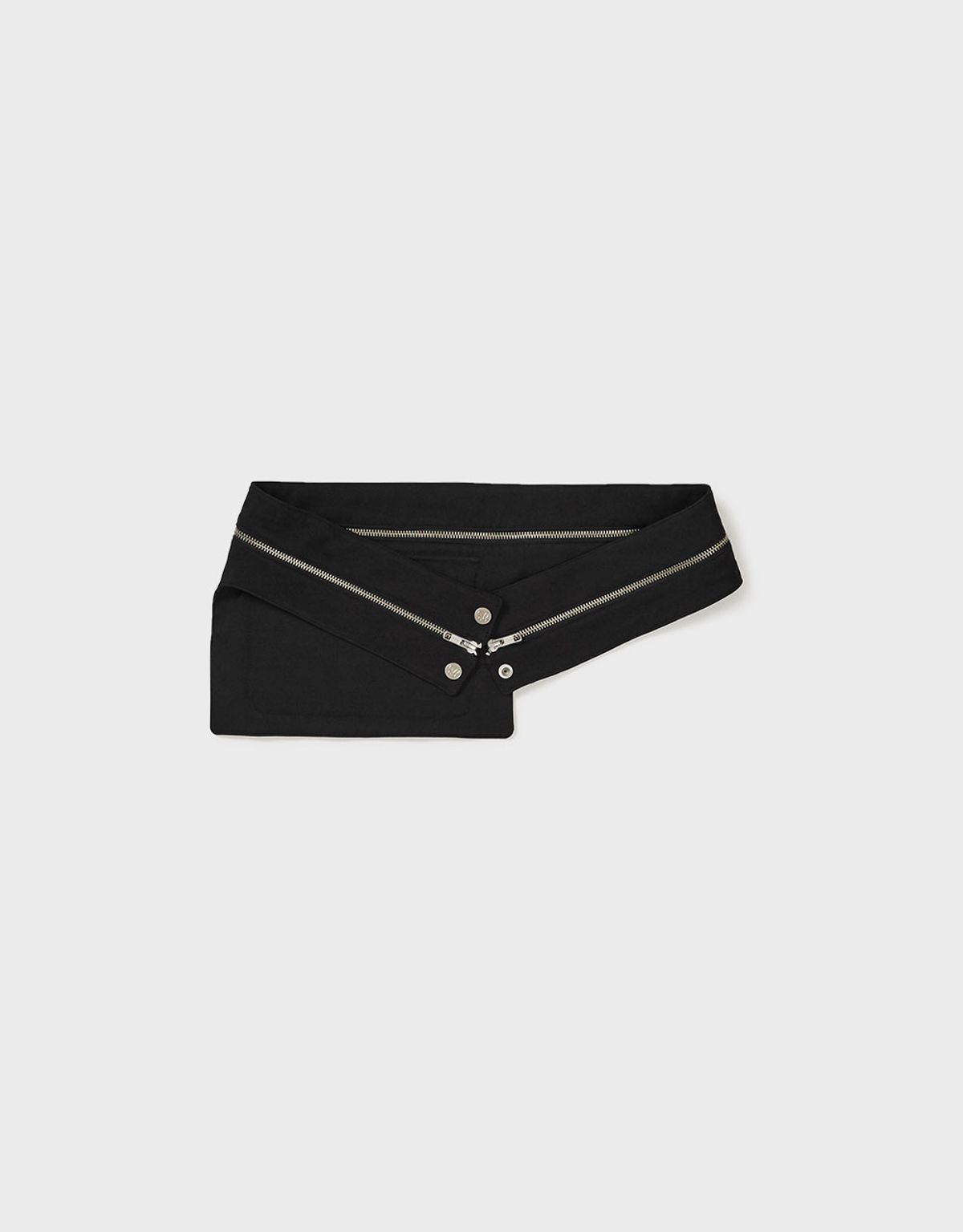 엠엠더블유(MMW) [MMW] BELT POCKET LONG SKIRT (BLACK)