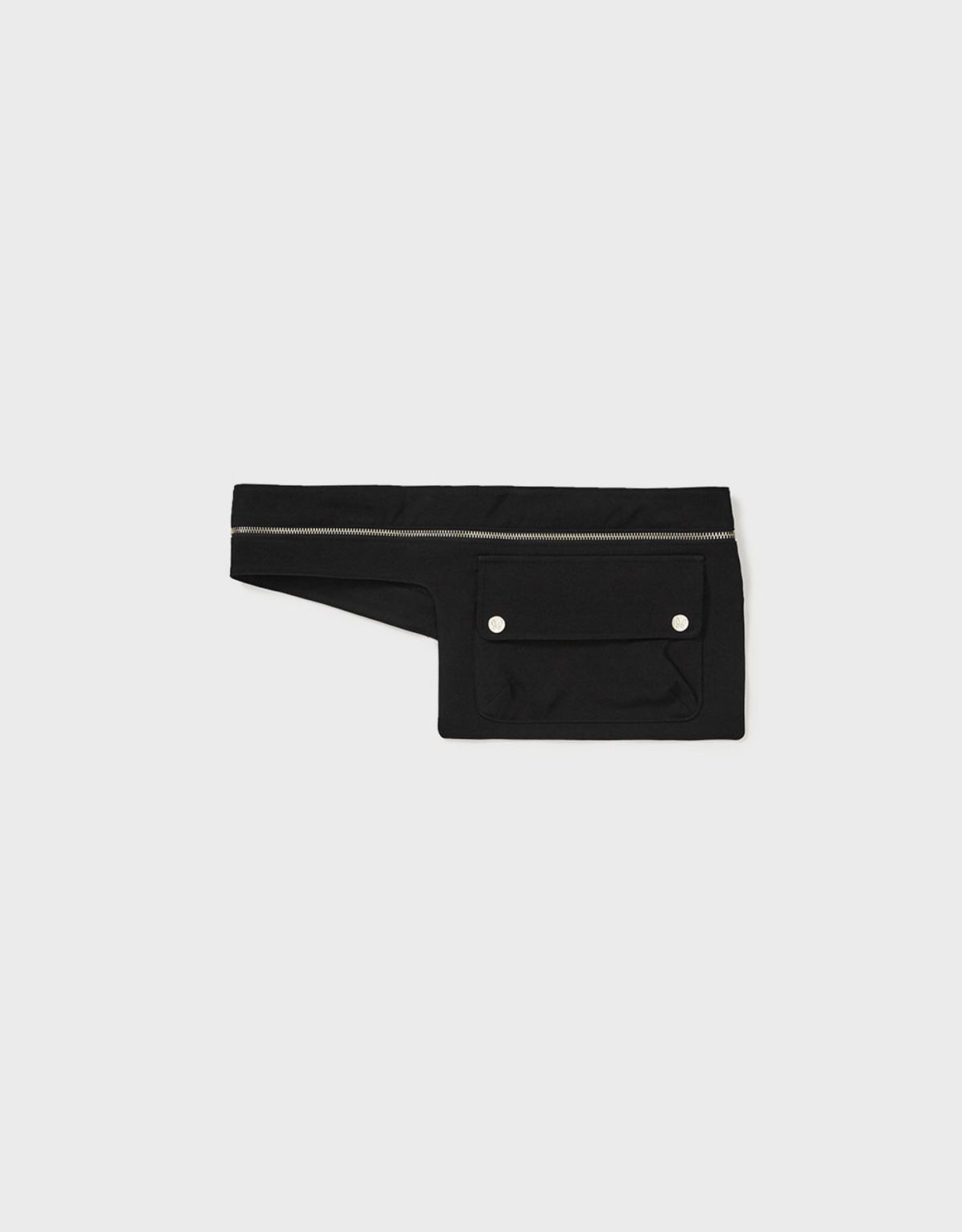 엠엠더블유(MMW) [MMW] BELT POCKET LONG SKIRT (BLACK)