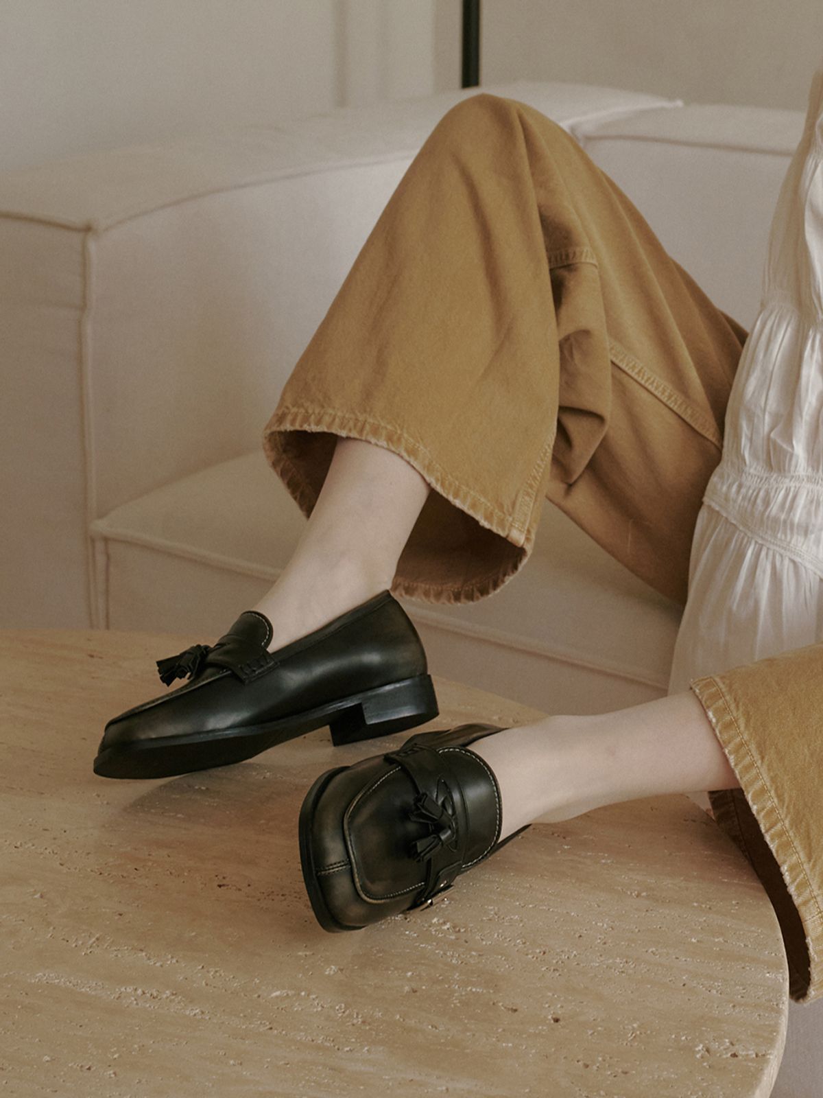 메티에(METIER) me278 Tassel vintage penny loafer 태슬 빈티지 페니로퍼_2color