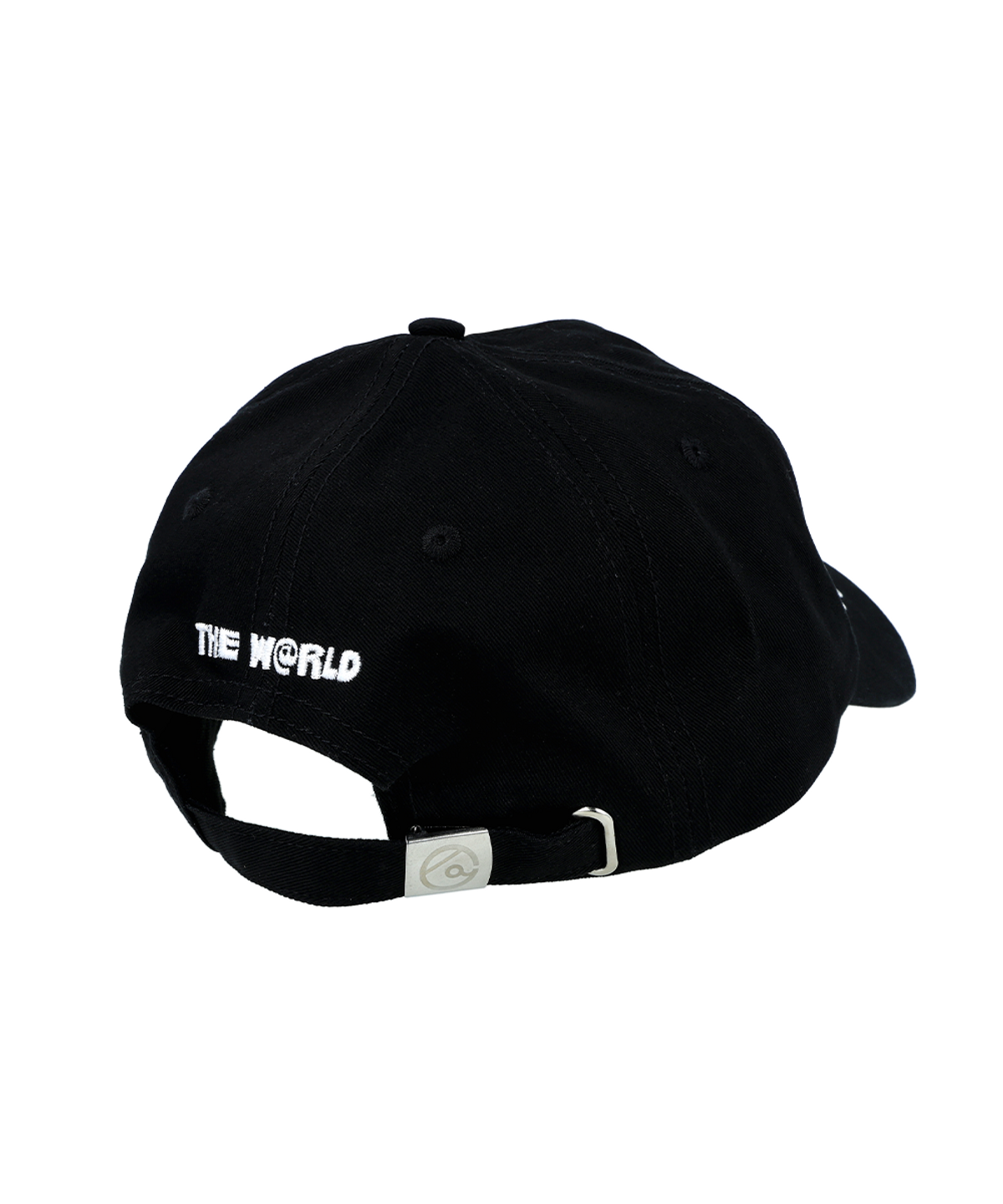 더왈드(THEWARLD) AAS LOGO BASEBALL CAP BLACK