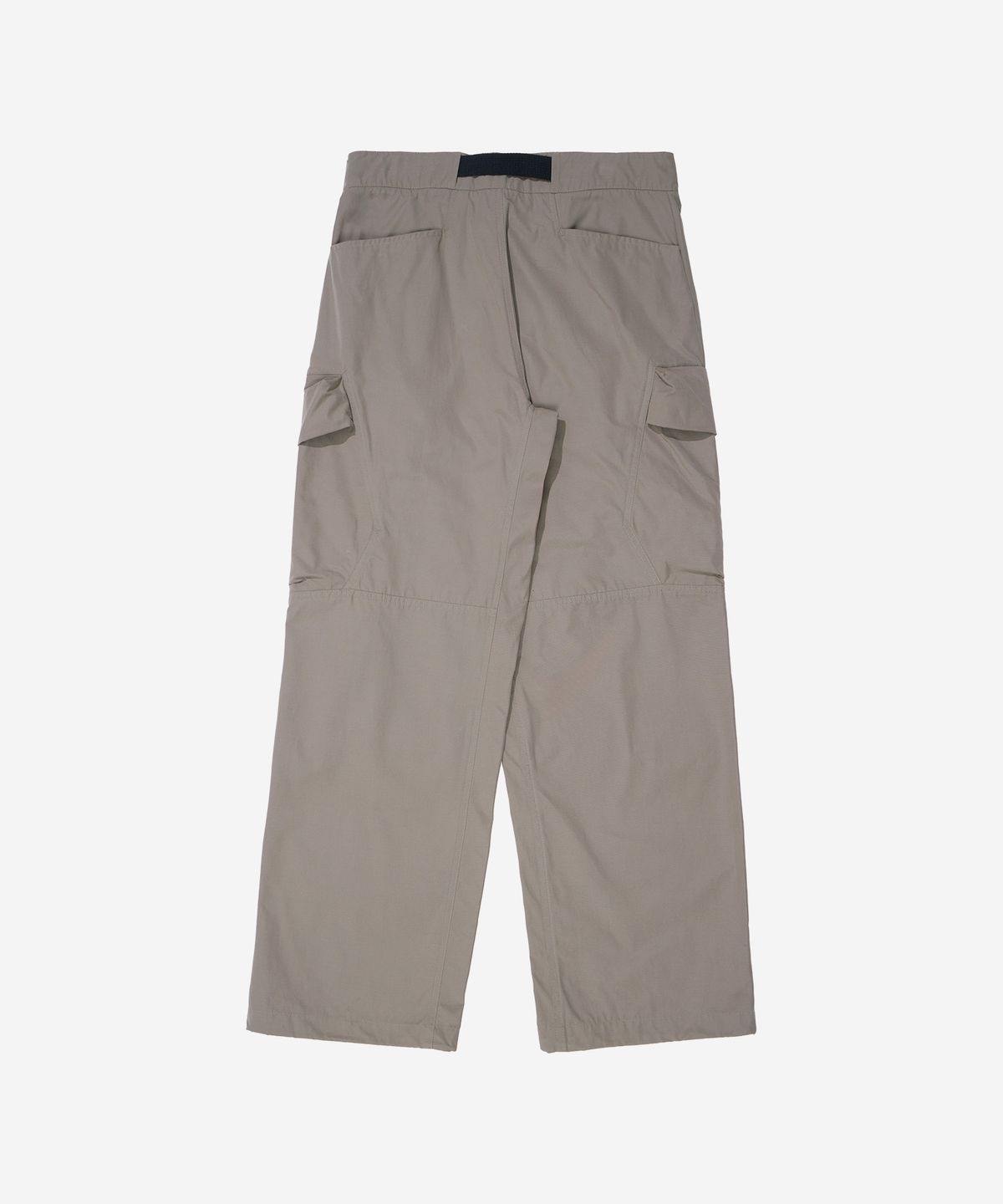 칼라파타르(KALAPATTHAR) BELTED SIGNATURE WIDE CARGO PANTS - BEIGE