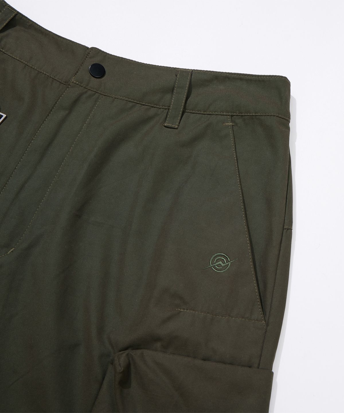 칼라파타르(KALAPATTHAR) MINI BAG DOUBLE POCKET WIDE PANTS - KHAKI