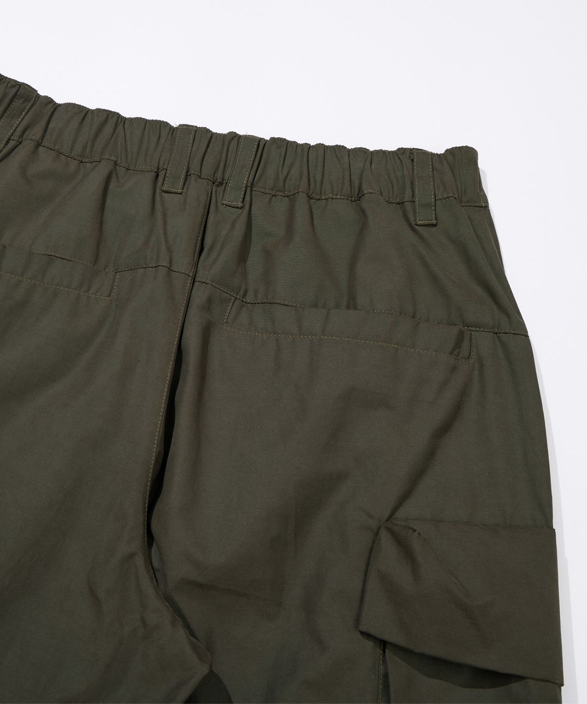 칼라파타르(KALAPATTHAR) MINI BAG DOUBLE POCKET WIDE PANTS - KHAKI