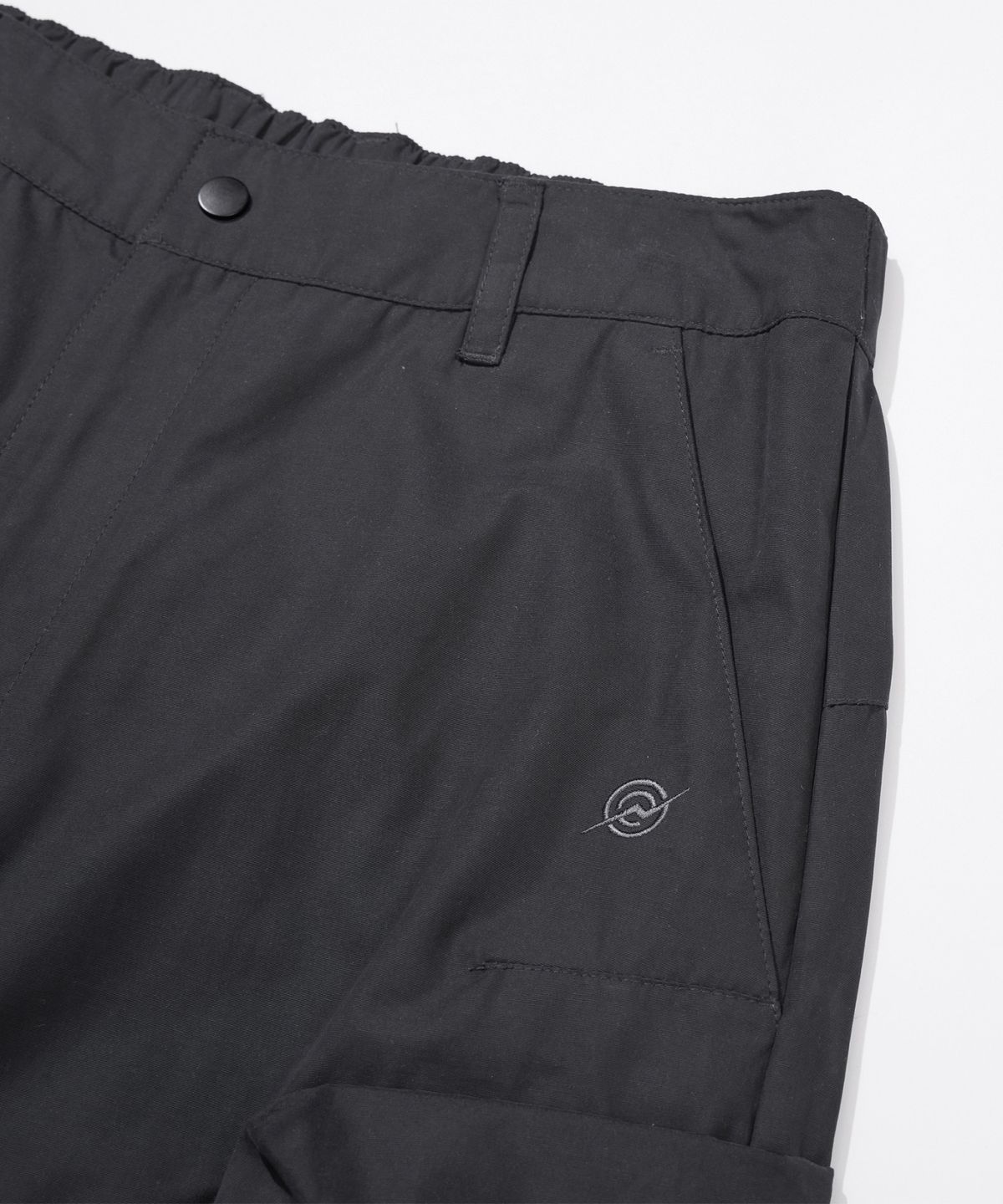 칼라파타르(KALAPATTHAR) MINI BAG DOUBLE POCKET WIDE PANTS - CHARCOAL