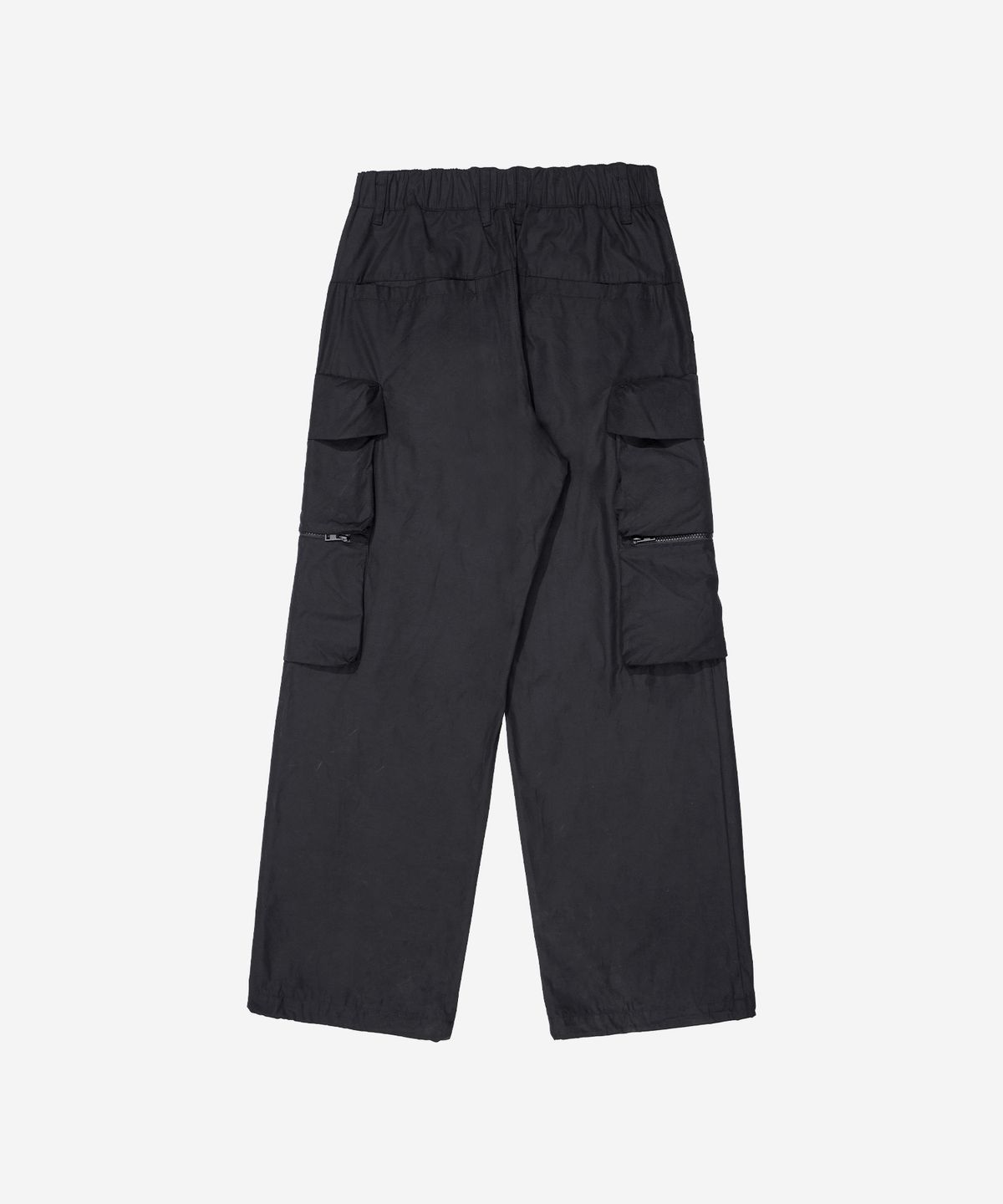 칼라파타르(KALAPATTHAR) MINI BAG DOUBLE POCKET WIDE PANTS - BLACK