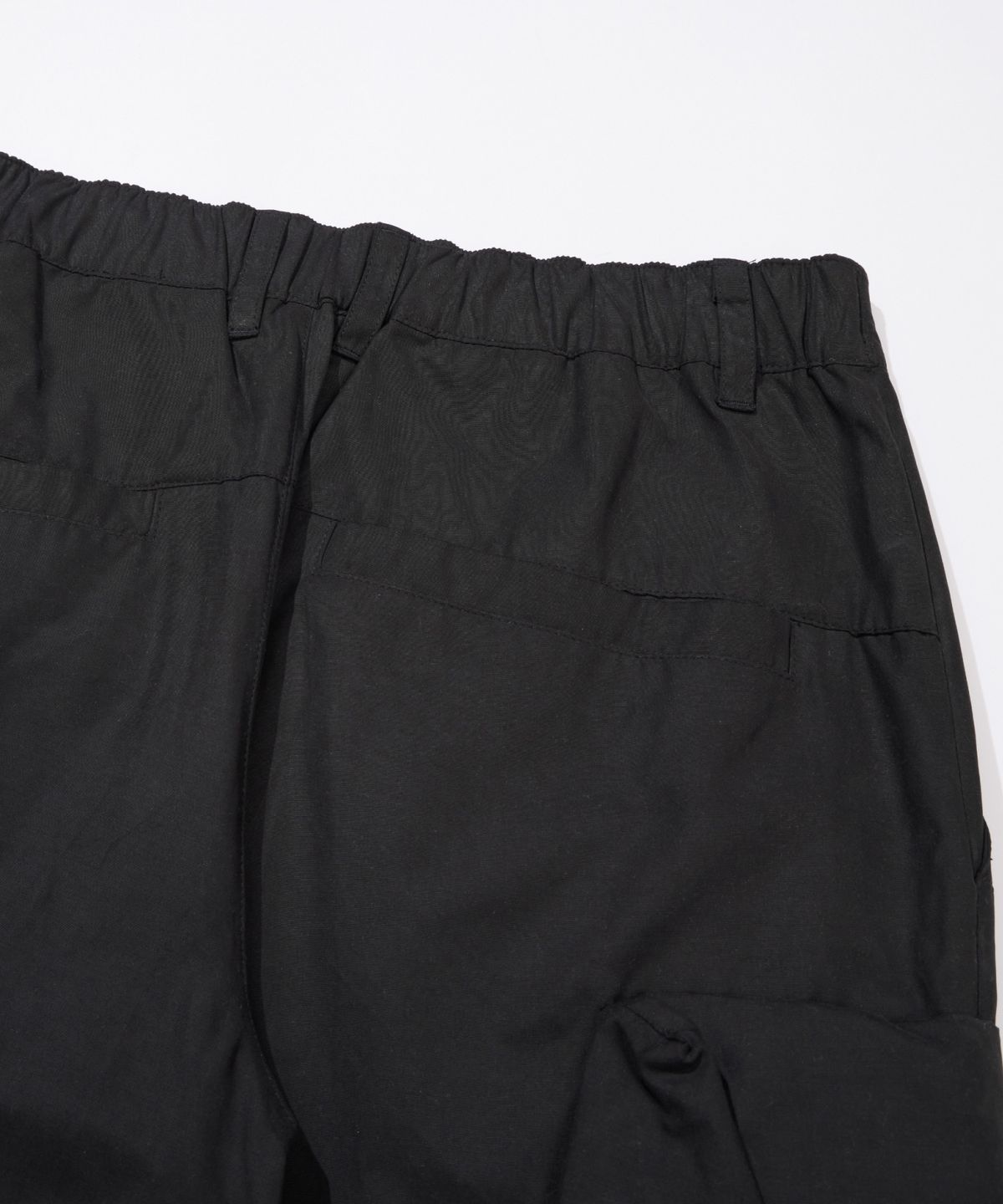 칼라파타르(KALAPATTHAR) MINI BAG DOUBLE POCKET WIDE PANTS - BLACK