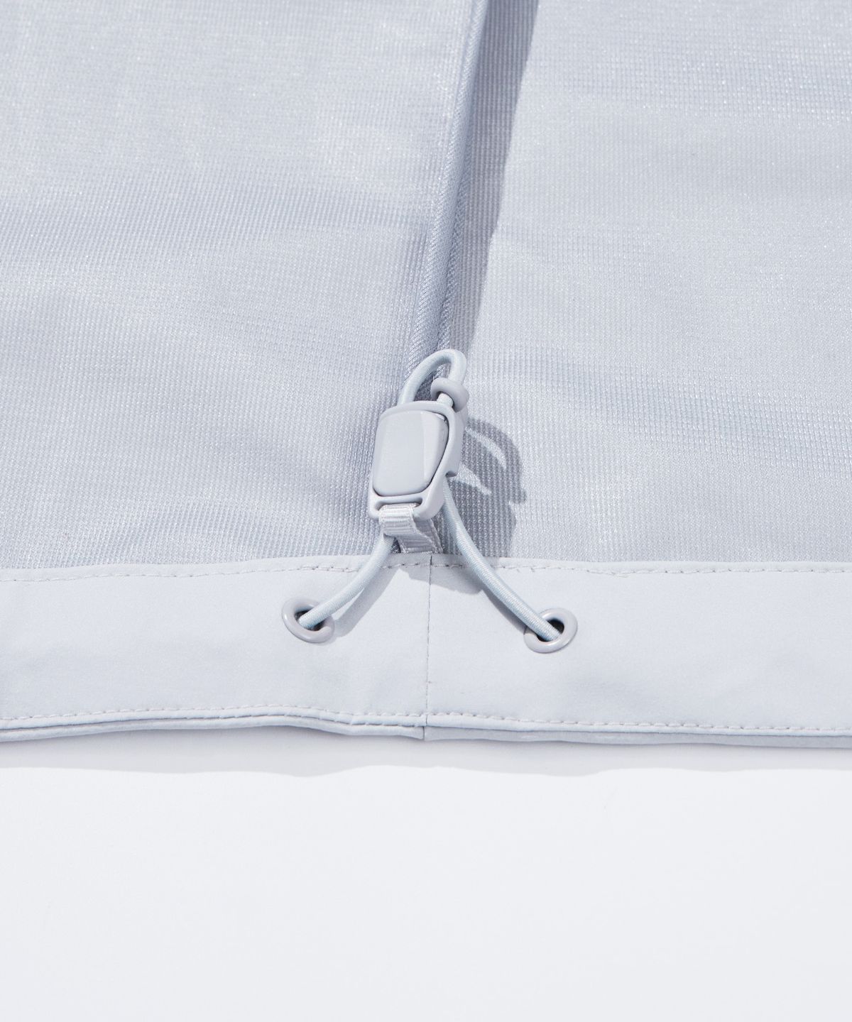 칼라파타르(KALAPATTHAR) OUTPOCKET RAGLAN LONG WINDBREAKER - LIGHT GRAY