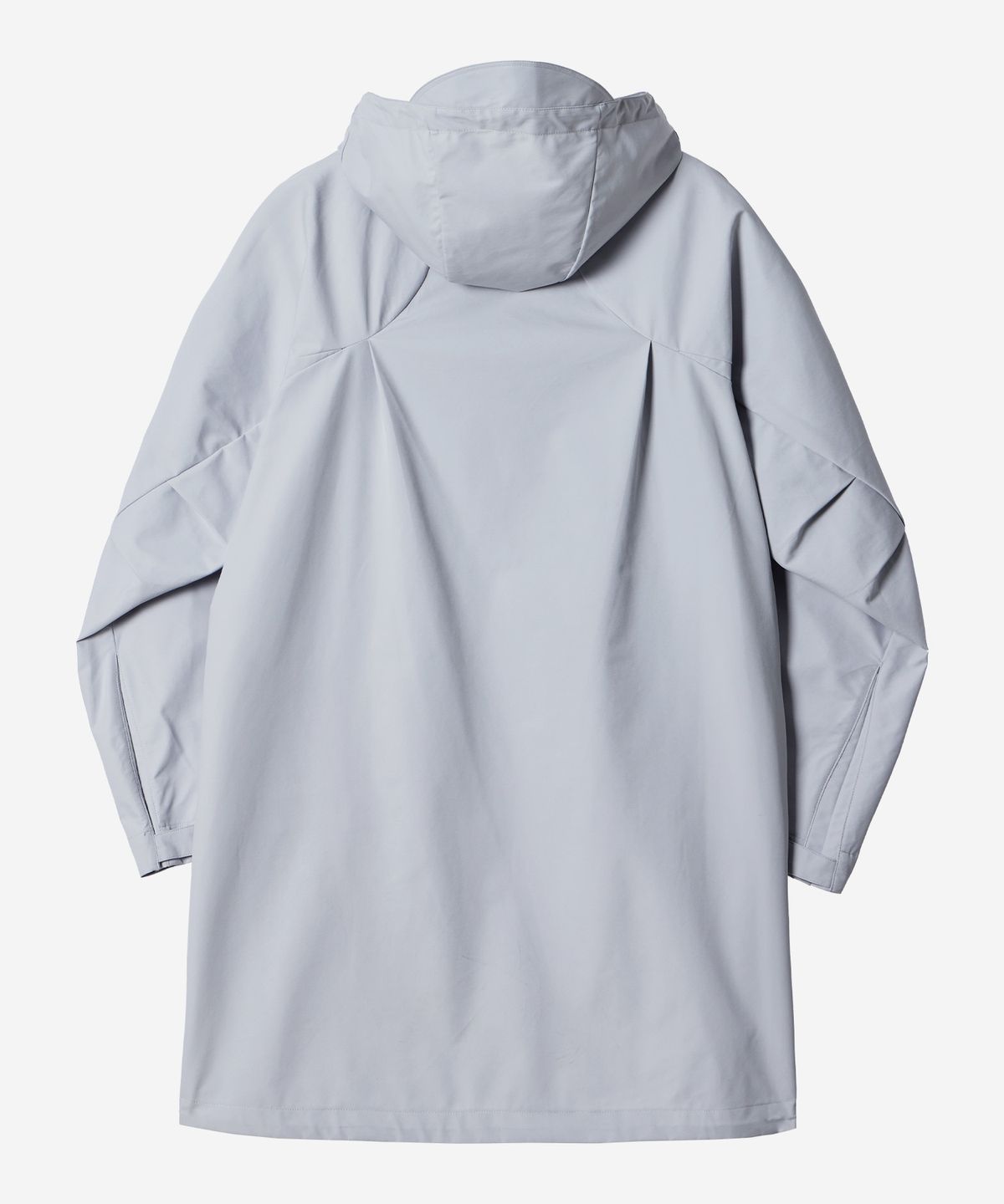 칼라파타르(KALAPATTHAR) OUTPOCKET RAGLAN LONG WINDBREAKER - LIGHT GRAY