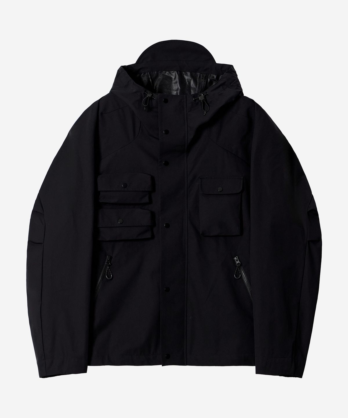 칼라파타르(KALAPATTHAR) OUTPOCKET RAGLAN SHORTS WINDBREAKER - BLACK