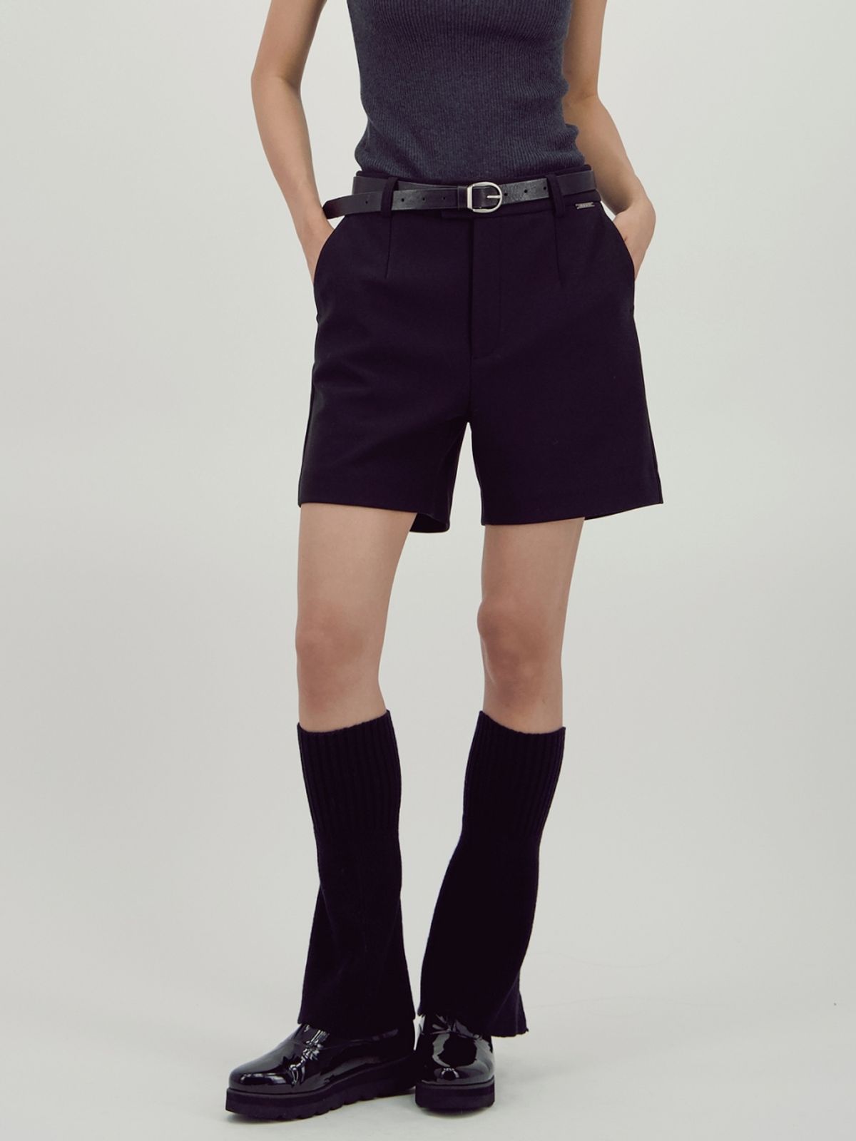 아쿠드(ACUD) Flex-Touch Semi Shorts_Black