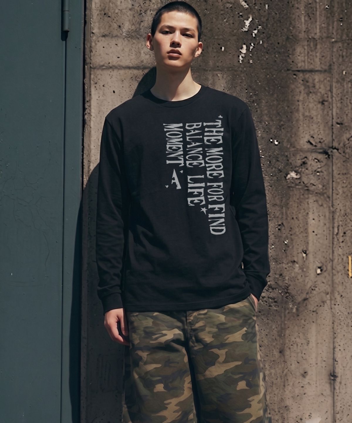 밴웍스(VANNWORKS) URBAN BALANCE 롱슬리브 (VLS0207) 블랙