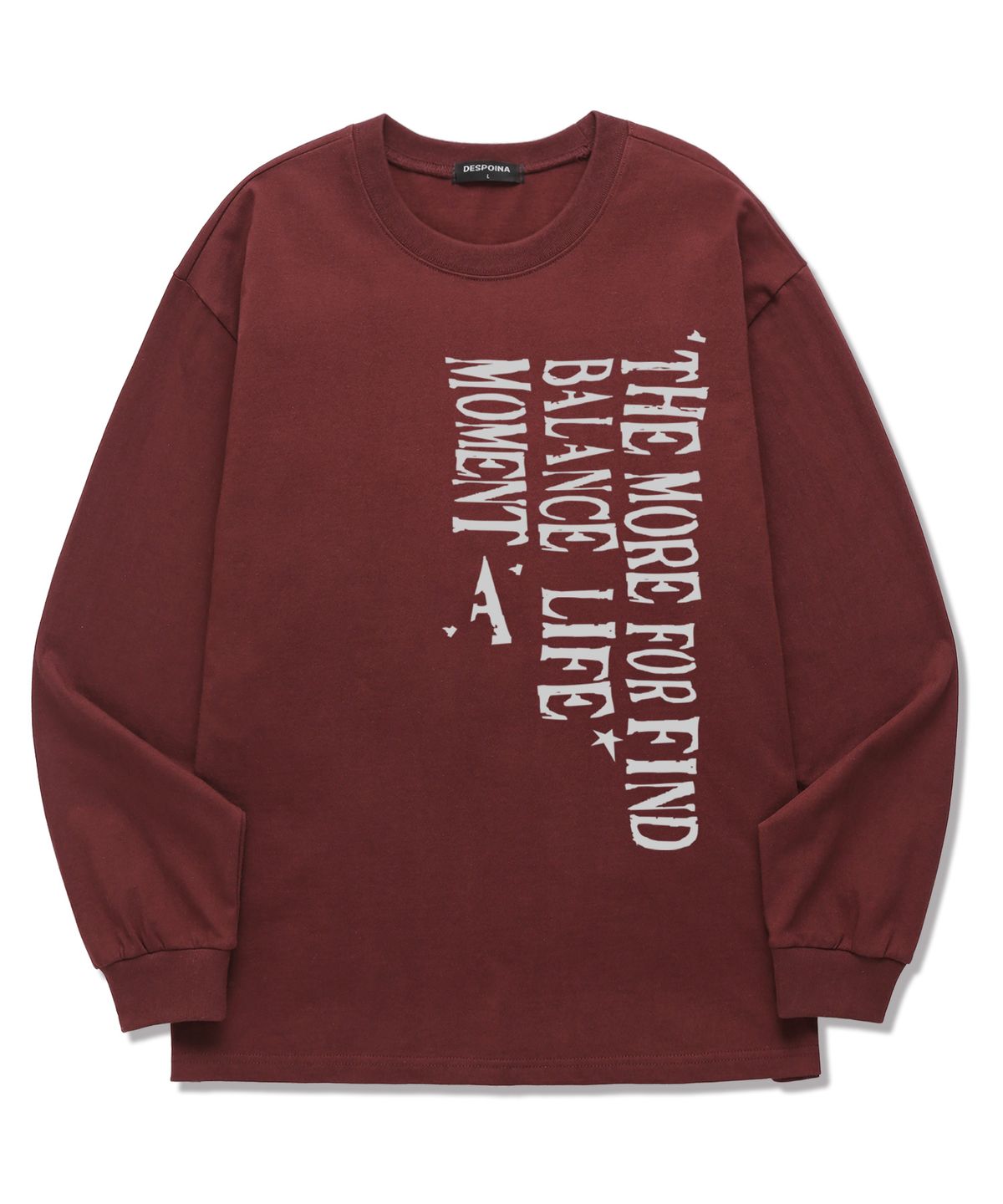 밴웍스(VANNWORKS) URBAN BALANCE 롱슬리브 (VLS0207) 버건디