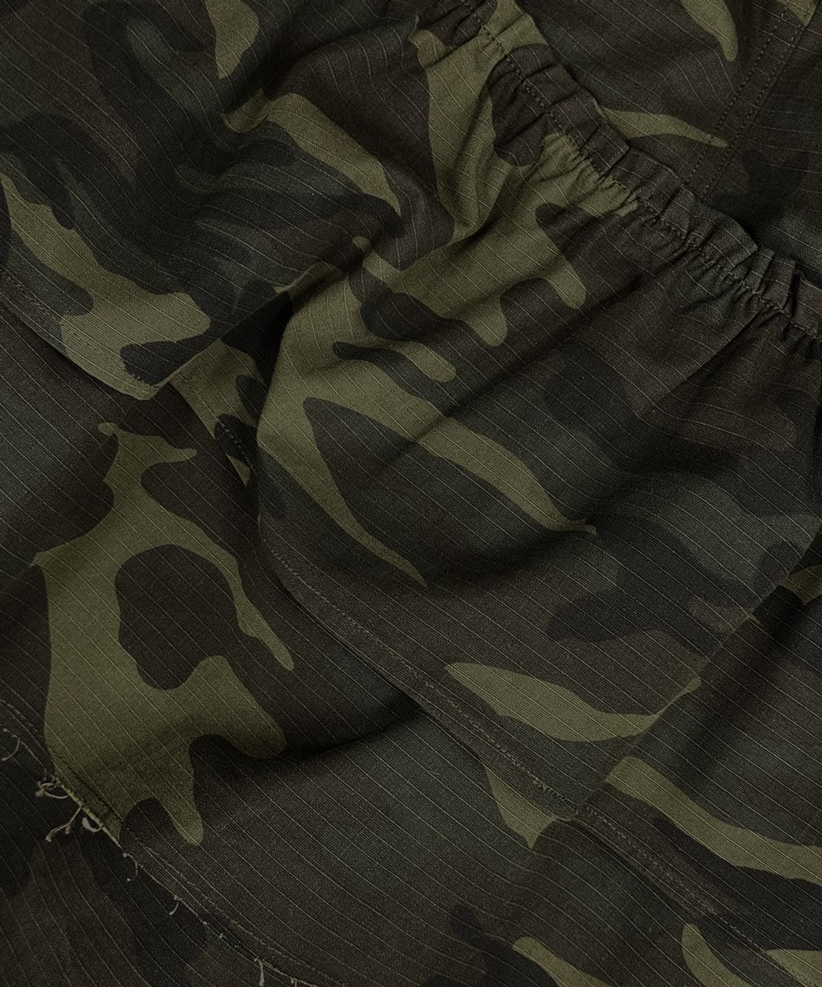 그레일즈(GRAILZ) RUFFLE LAYERED SKIRT [CAMO]