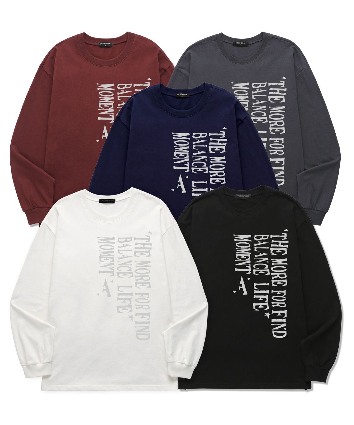밴웍스(VANNWORKS) URBAN BALANCE 롱슬리브 (VLS0207) 차콜
