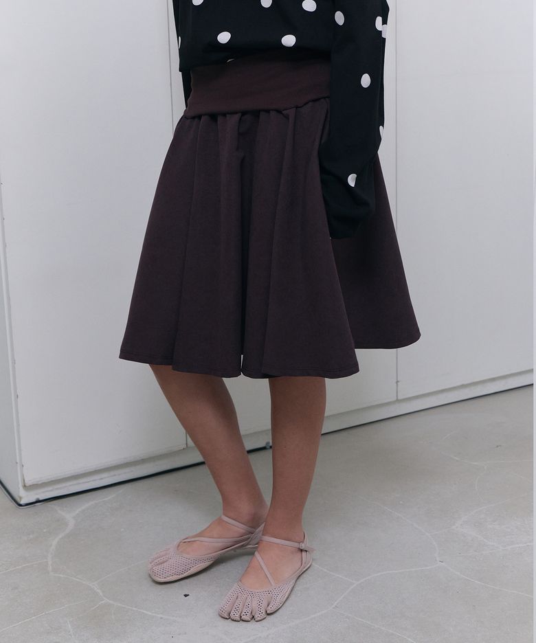 CECIL SWAY FLARED SKIRT - 3 COLOR