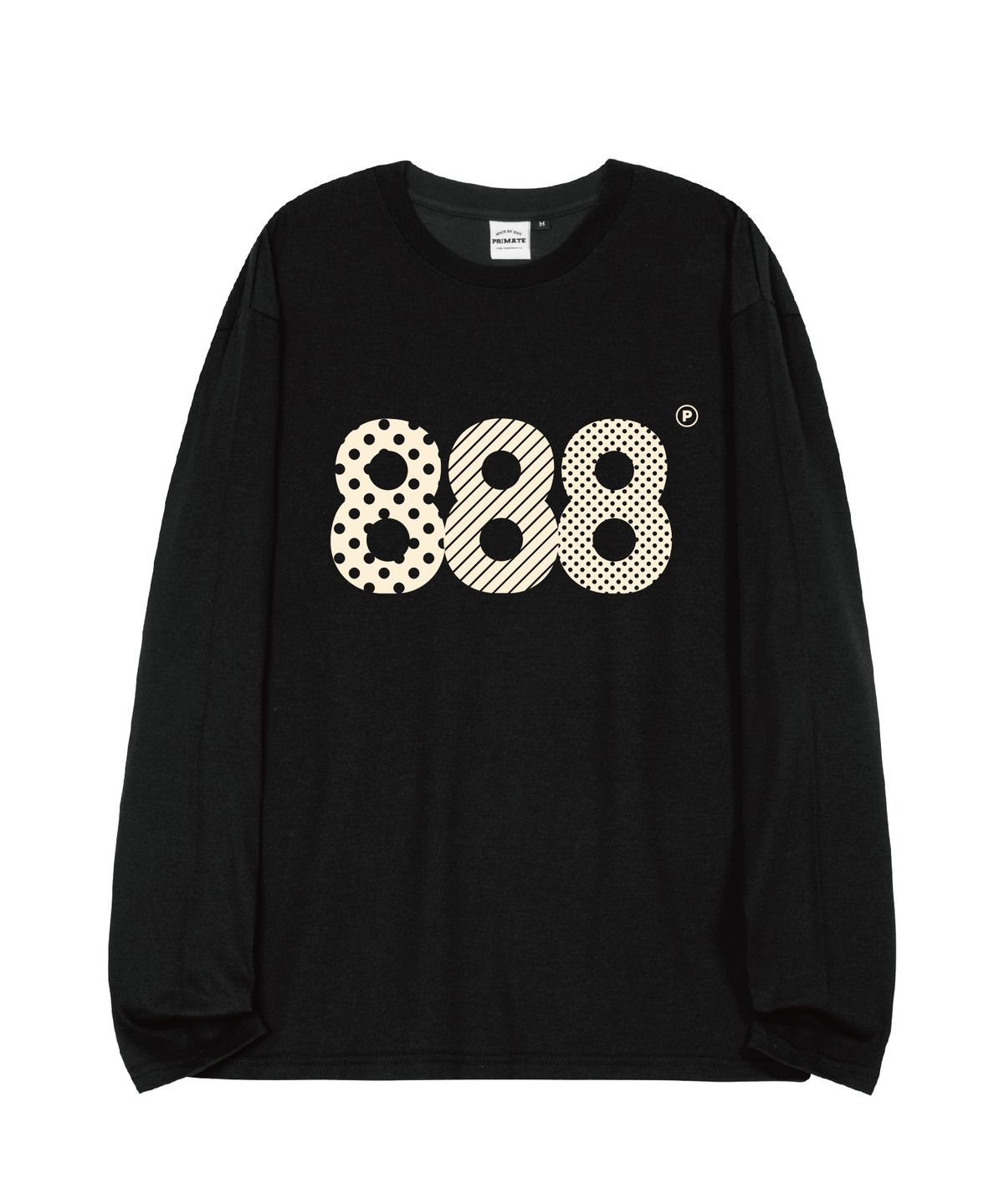프라임에이트(PRIMATE) ASPECT NUMBER.888 오버핏 롱 슬리브 4 COLORS