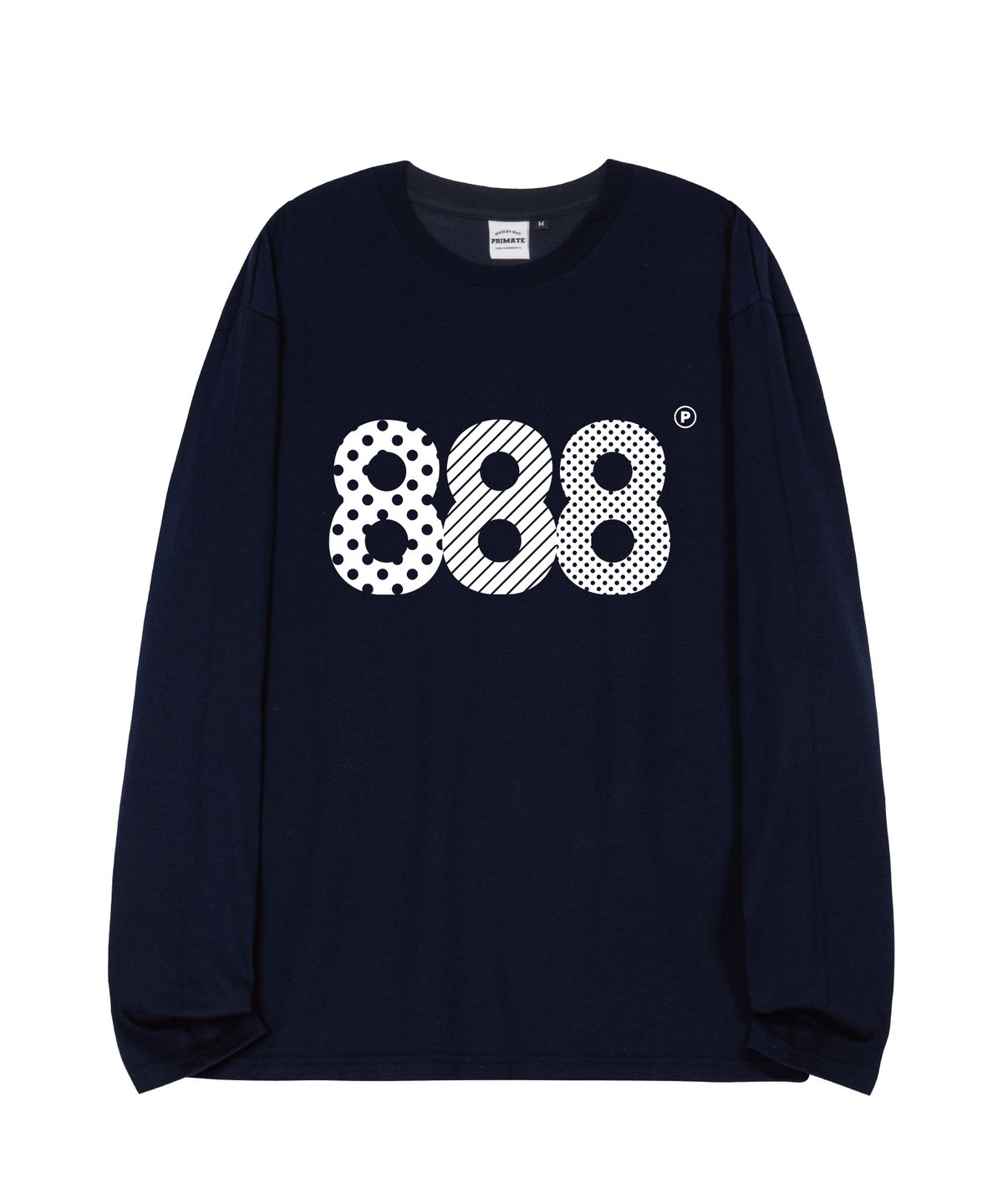 프라임에이트(PRIMATE) ASPECT NUMBER.888 오버핏 롱 슬리브 4 COLORS