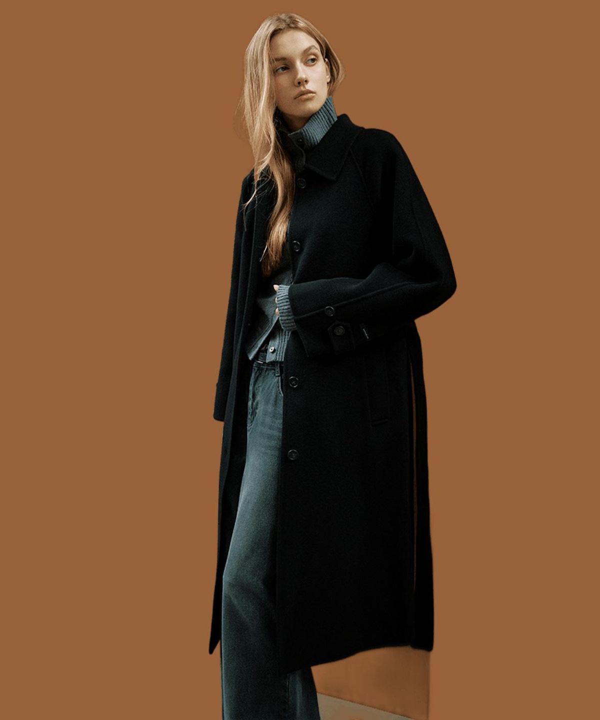 미쏘(MIXXO) 핸드메이드 롱코트_MIWJHGV1PB
