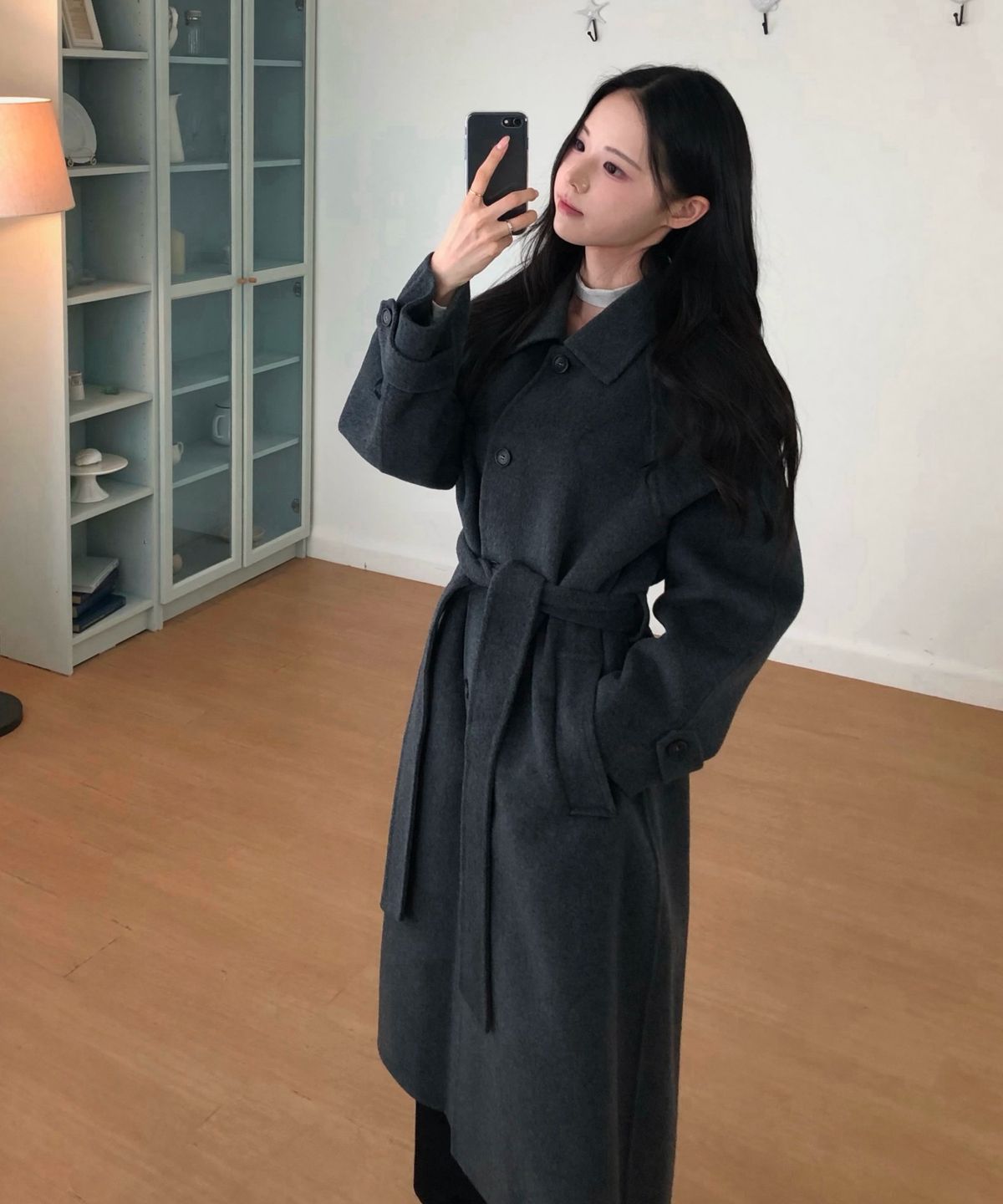 미쏘(MIXXO) 핸드메이드 롱코트_MIWJHGV1PB