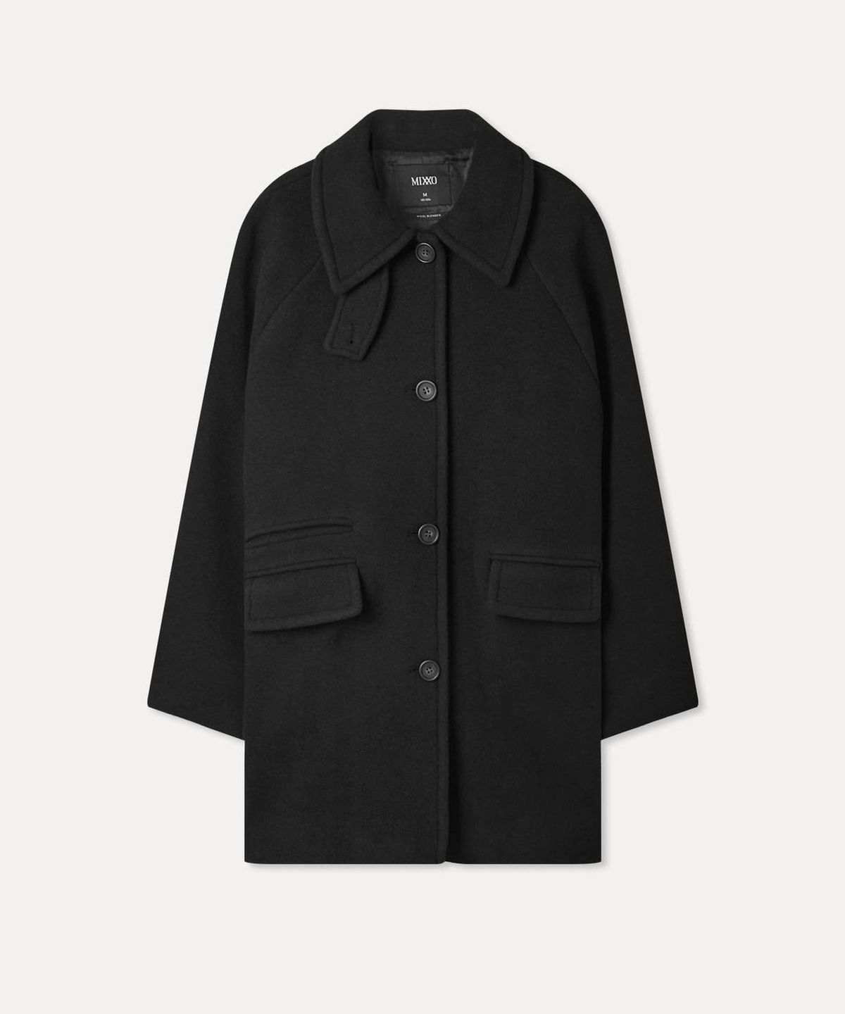 미쏘(MIXXO) 울블렌디드 하프코트_MIWJHGV3PG