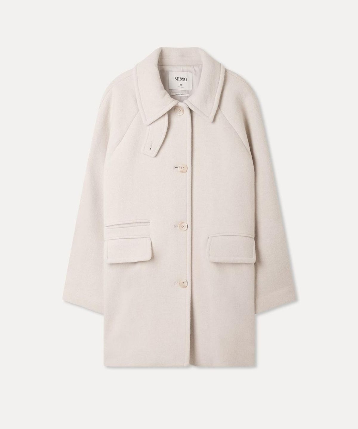 미쏘(MIXXO) 울블렌디드 하프코트_MIWJHGV3PG