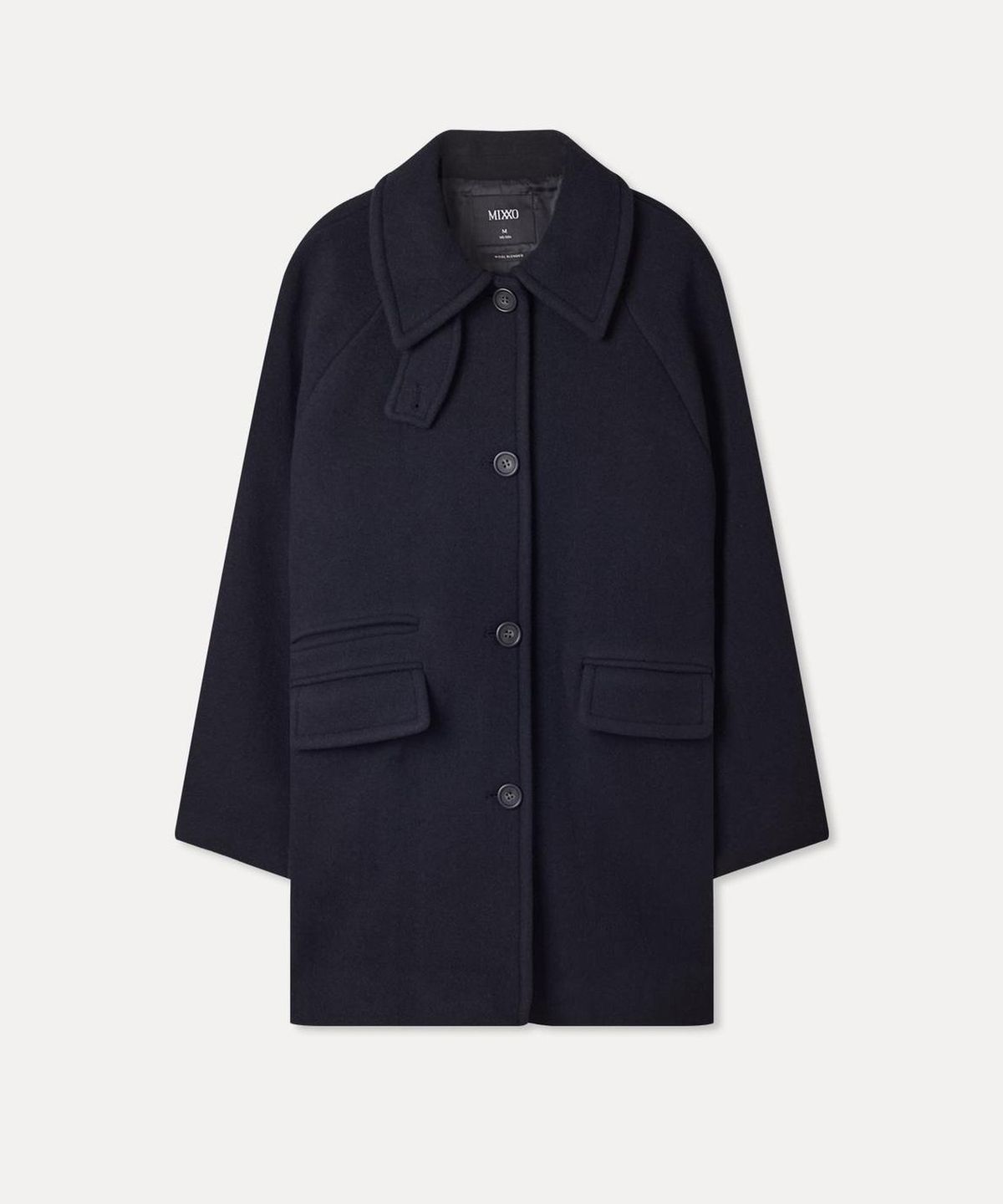 미쏘(MIXXO) 울블렌디드 하프코트_MIWJHGV3PG
