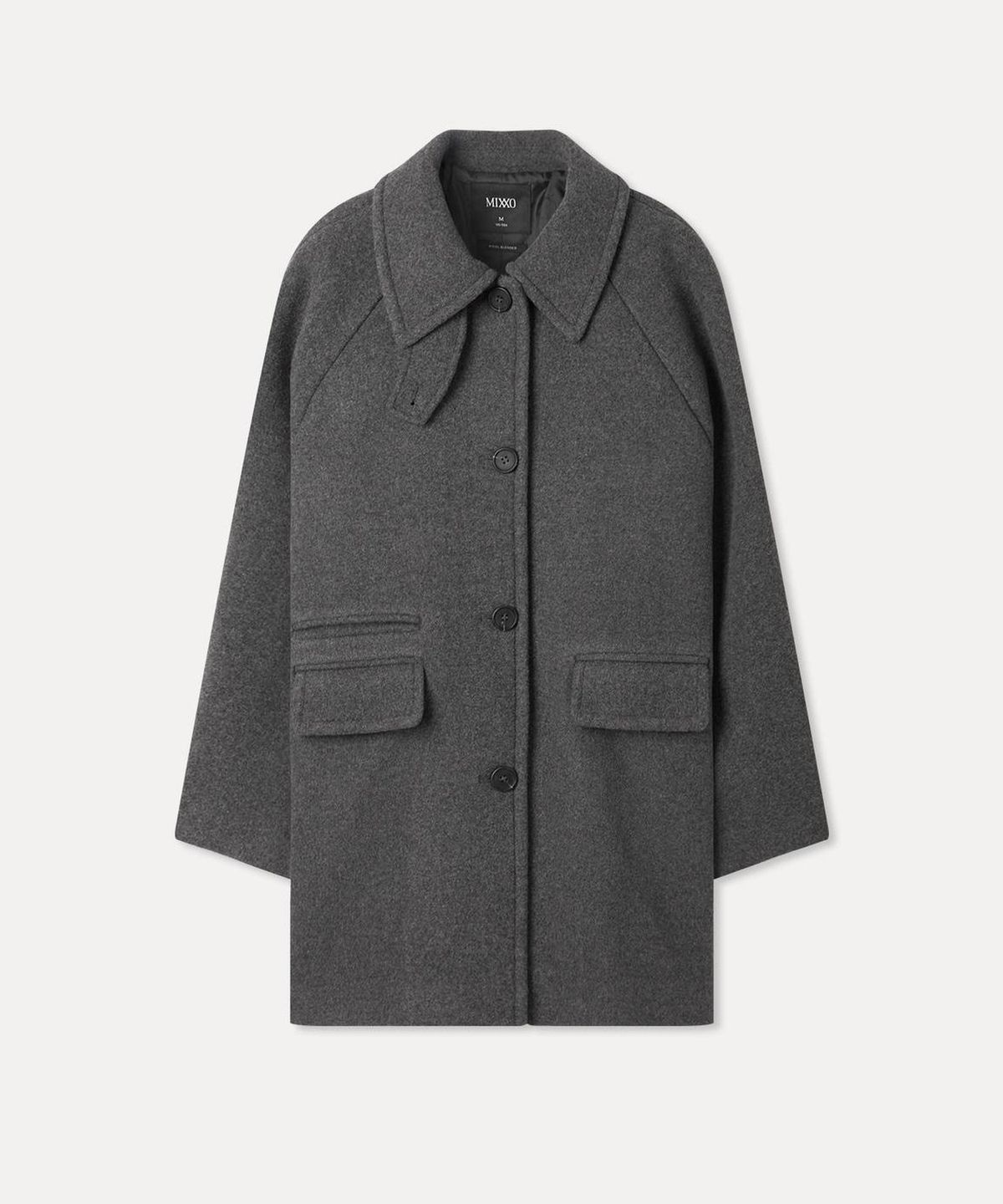 미쏘(MIXXO) 울블렌디드 하프코트_MIWJHGV3PG