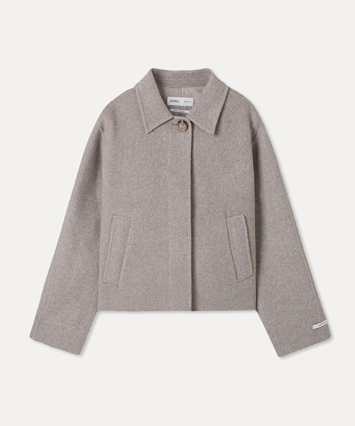 미쏘(MIXXO) 핸드메이드 스탠카라 자켓_MIWJKFV4PG