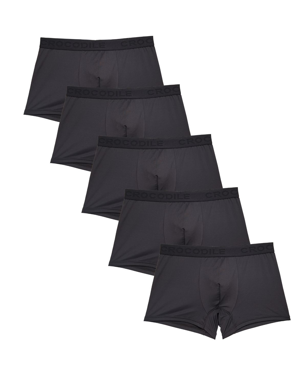 크로커다일 이너웨어(CROCODILE INNERWEAR) [그레이에디션] 아스킨/에어로쿨/폴리스판 드로즈 5매