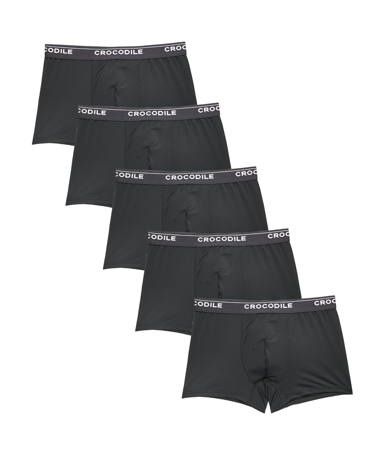 크로커다일 이너웨어(CROCODILE INNERWEAR) [그레이에디션] 아스킨/에어로쿨/폴리스판 드로즈 5매