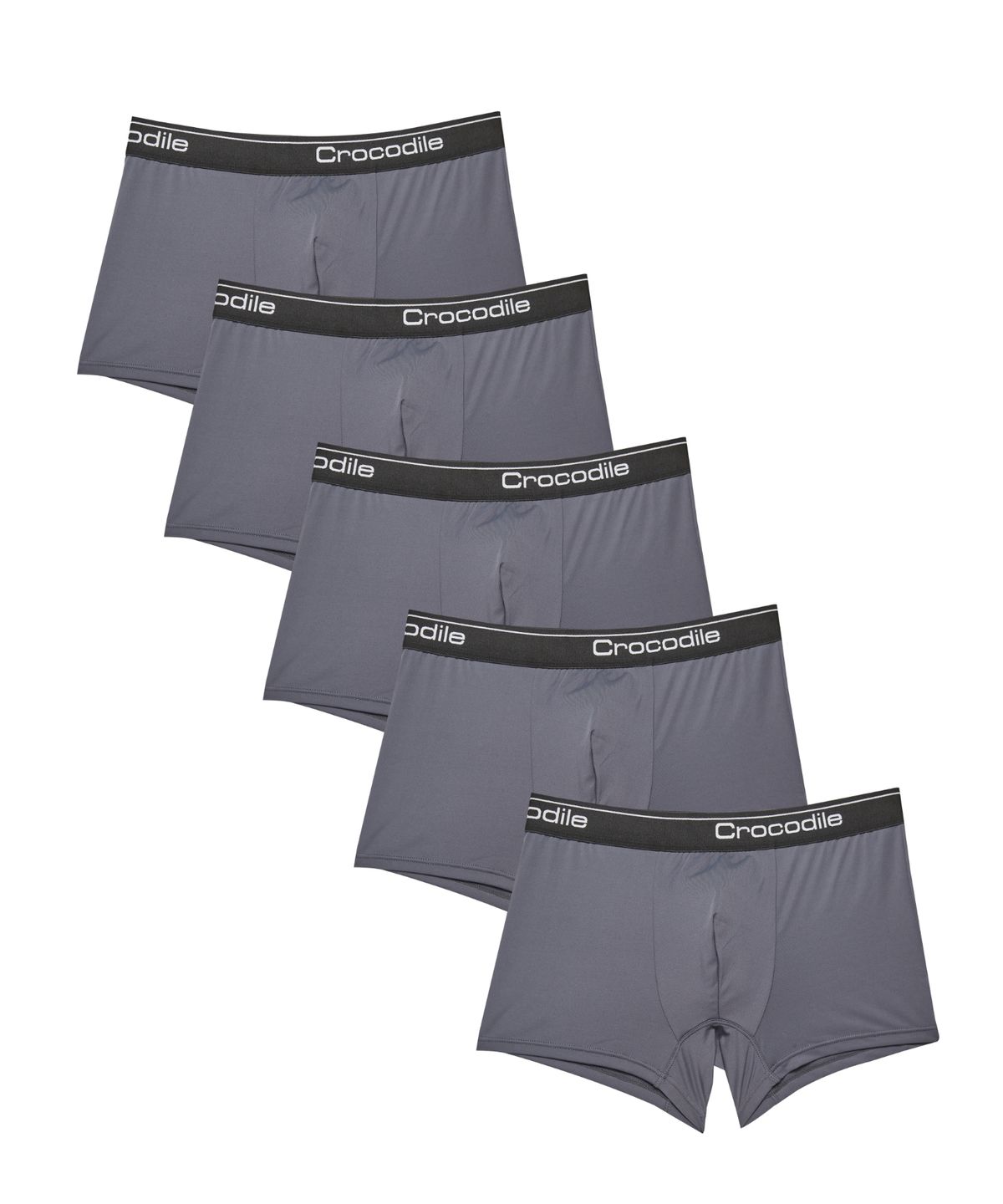 크로커다일 이너웨어(CROCODILE INNERWEAR) [그레이에디션] 아스킨/에어로쿨/폴리스판 드로즈 5매