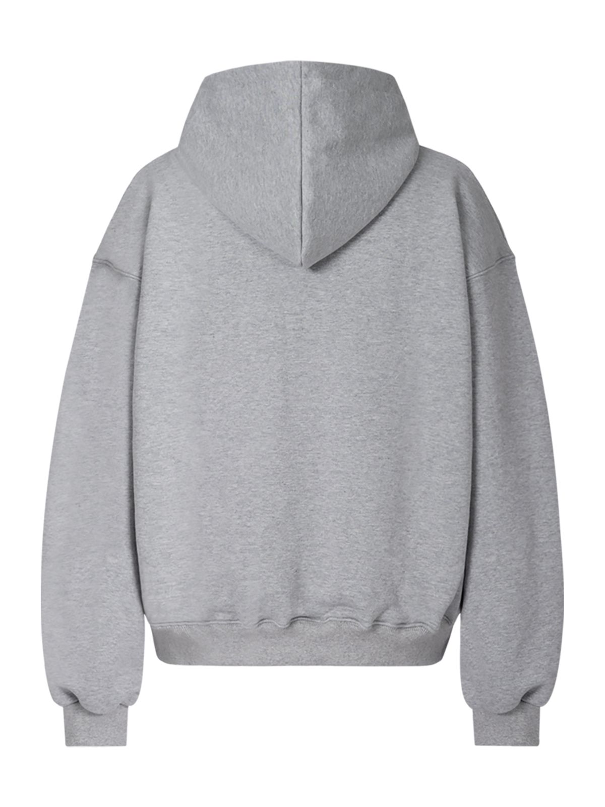 르렌느(LERENNE) Metal Logo Hoodie - Grey