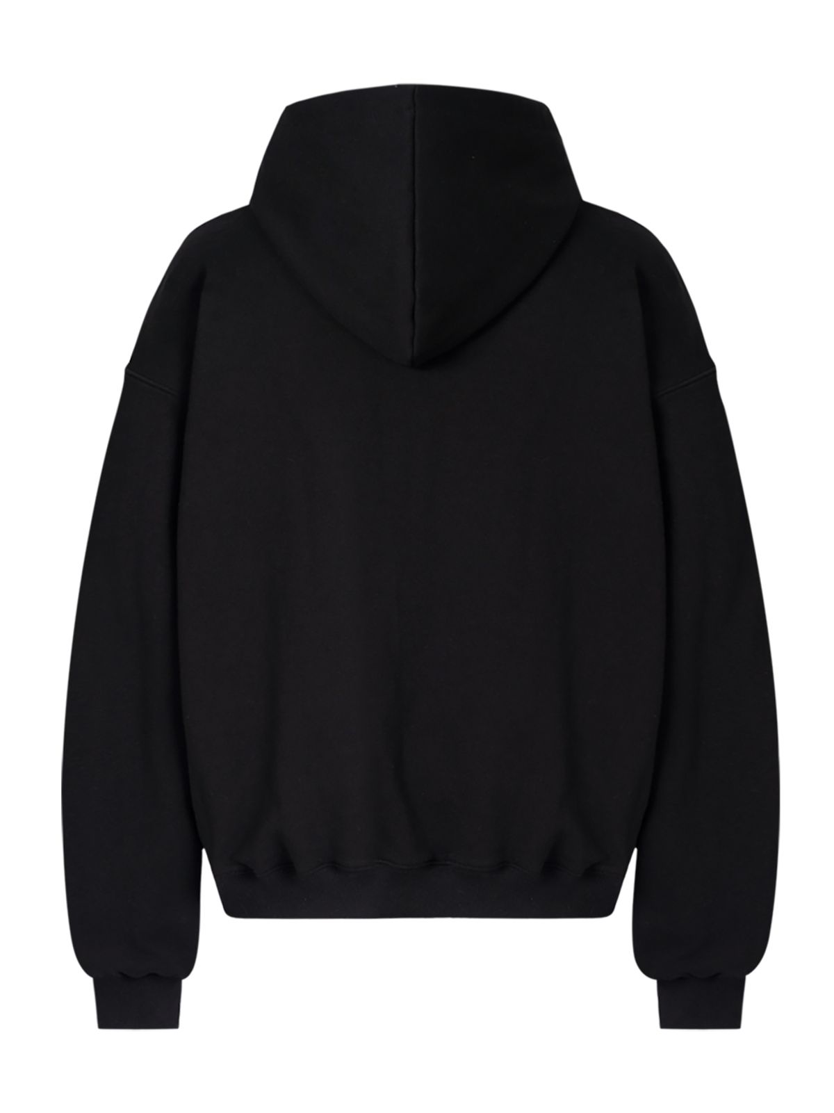 르렌느(LERENNE) Metal Logo Hoodie - Black