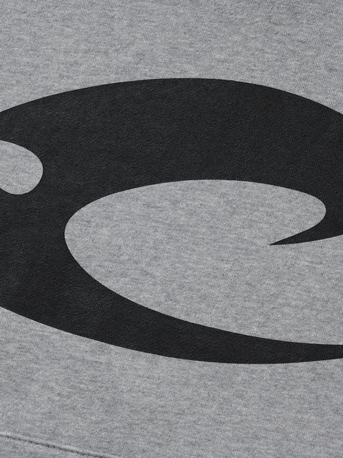 르렌느(LERENNE) Logo Printing Hoodie - Grey