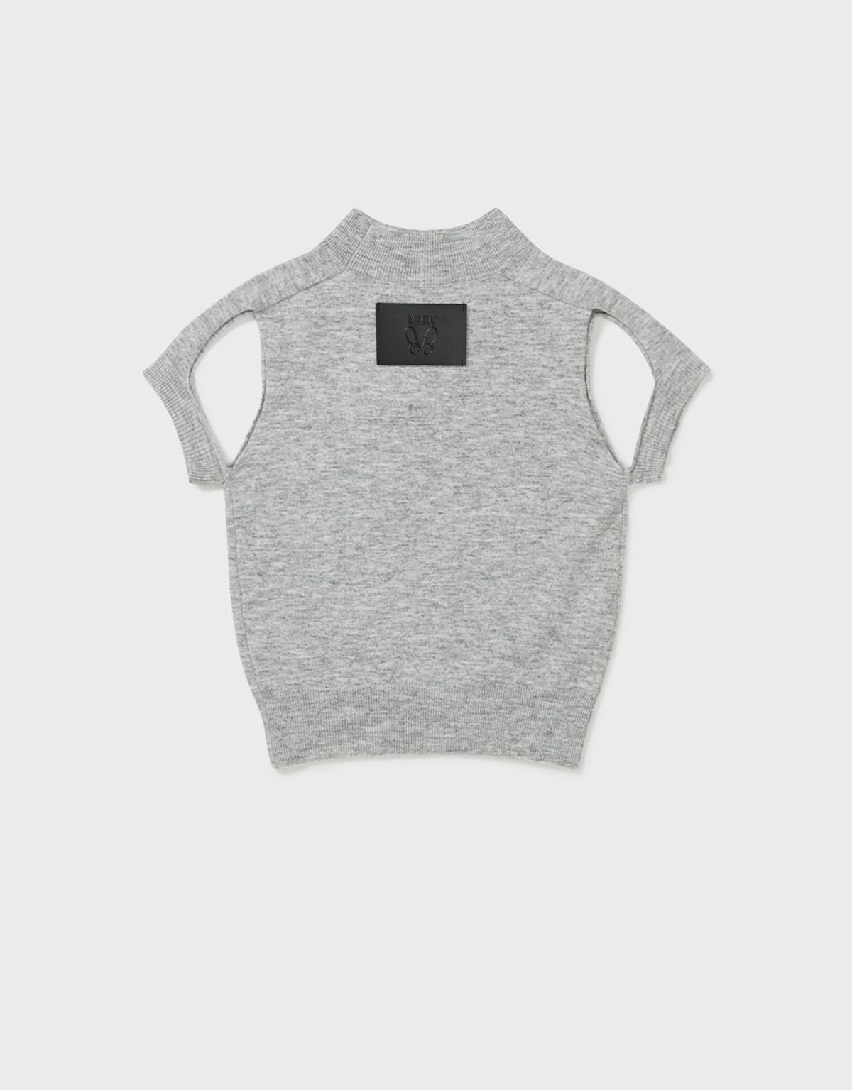 엠엠더블유(MMW) [MMW] CUT-OUT BELTED HF KNIT (GREY)
