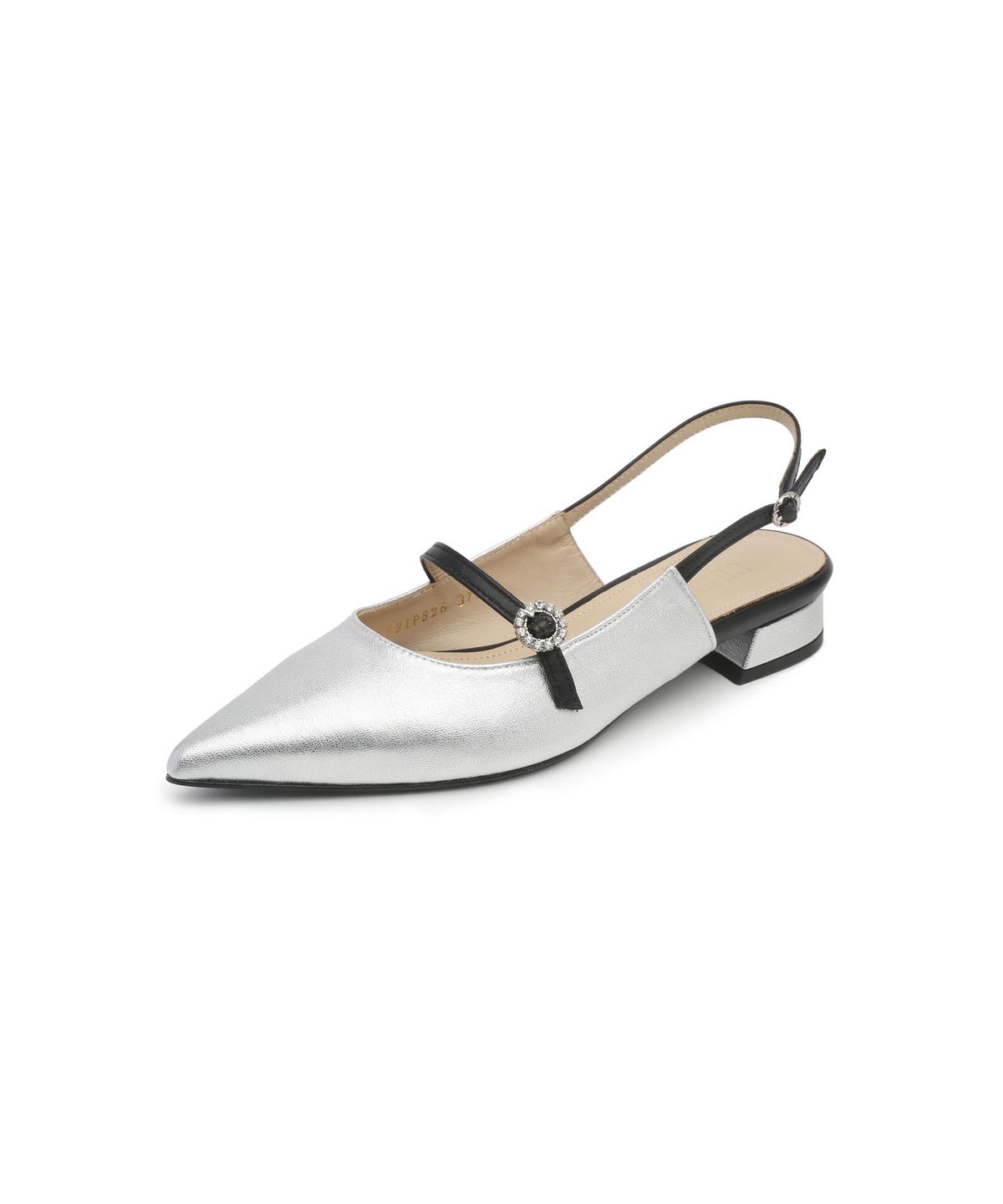 우디레(UDIRE) Estasi_Slingback_Silver(UFB1PB26SV)