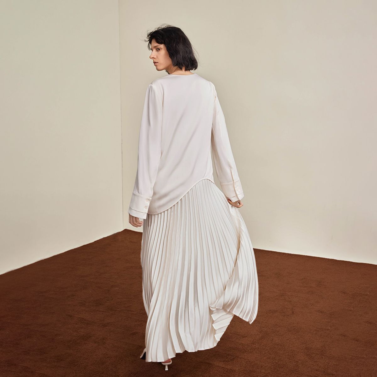 와이와이아이엠(YYIAM) YY_Fake two spliced long dress