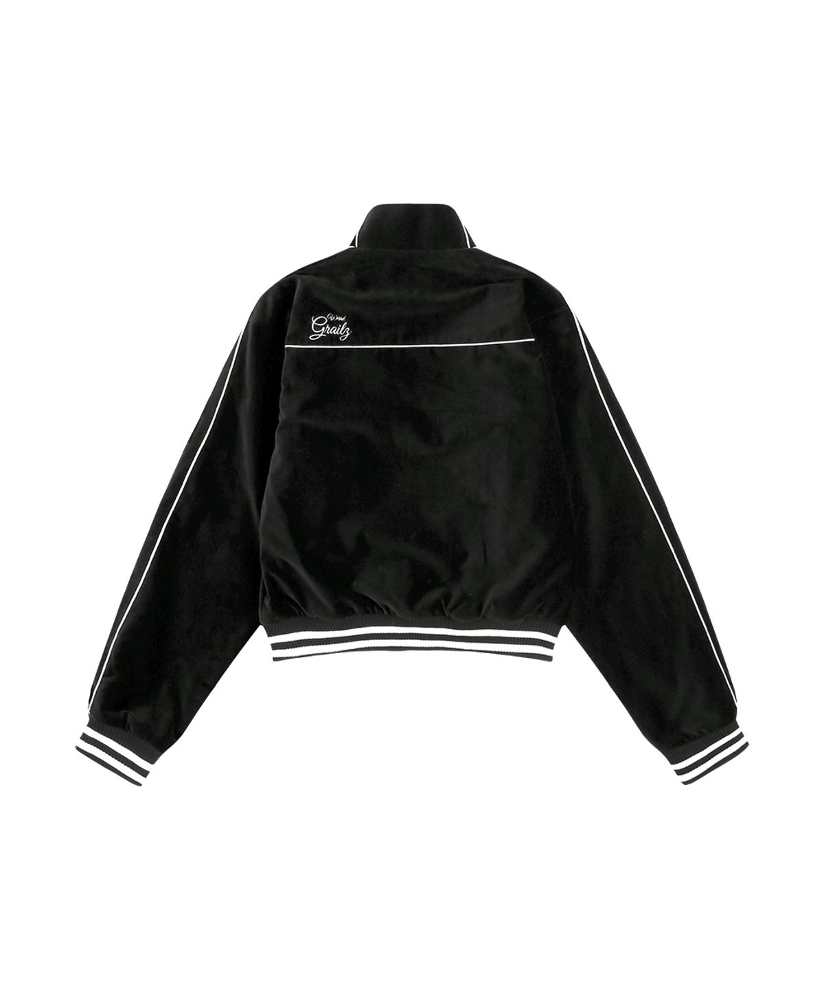 그레일즈(GRAILZ) VELVET BLOUSON JACKET [BLACK]